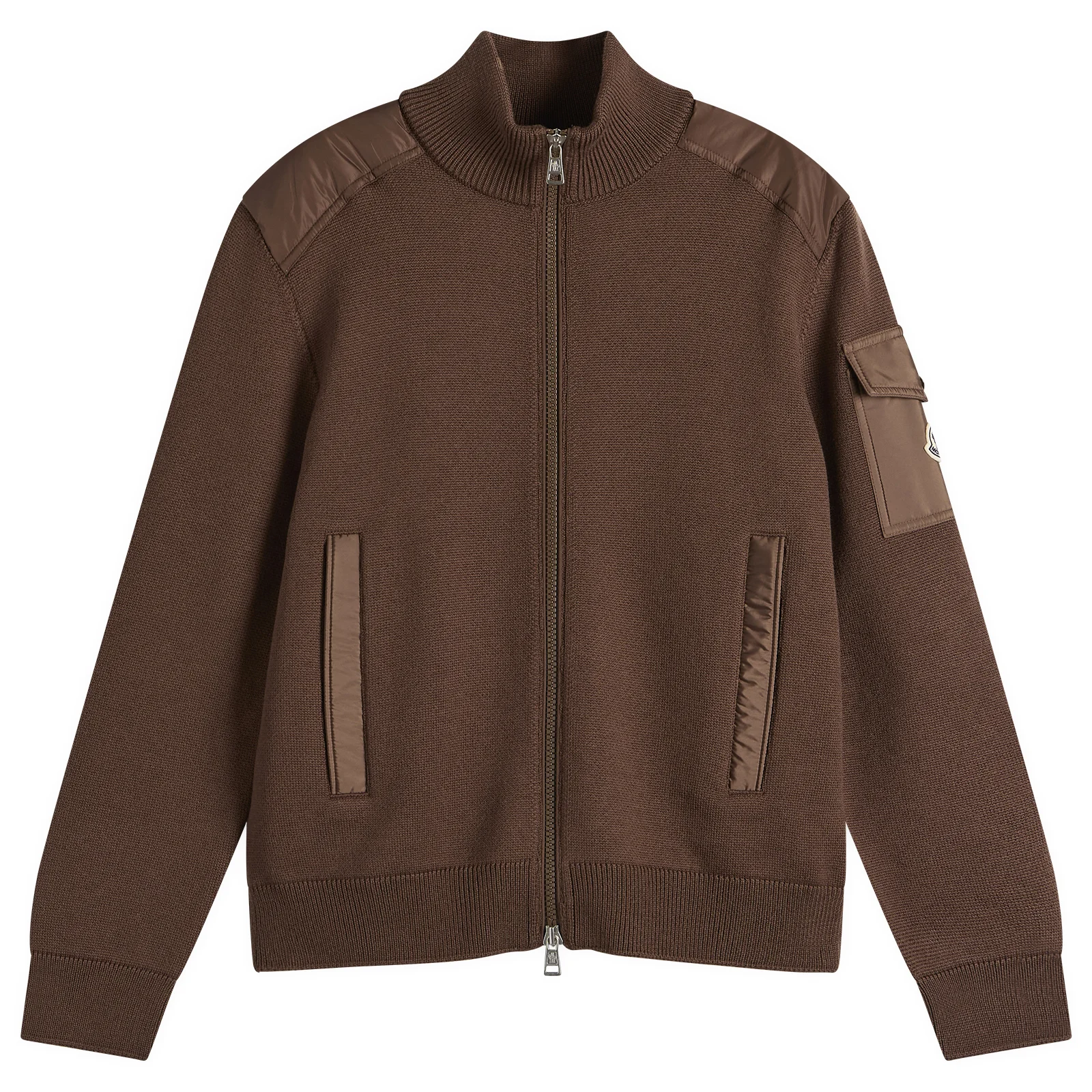 Moncler Hybrid Wool Zip Through