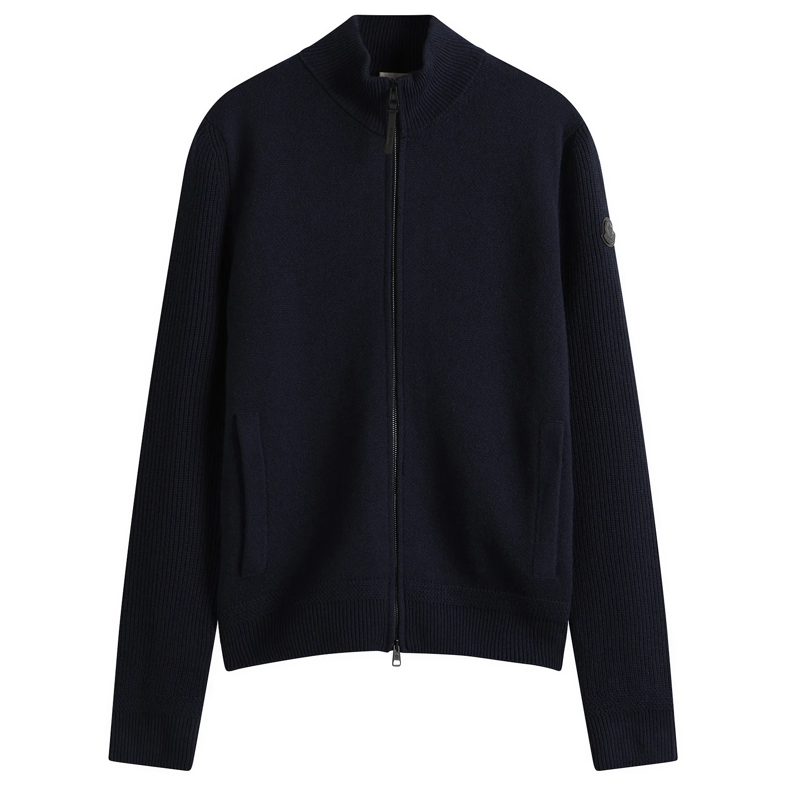 Moncler Wool Cashmere Zip Up
