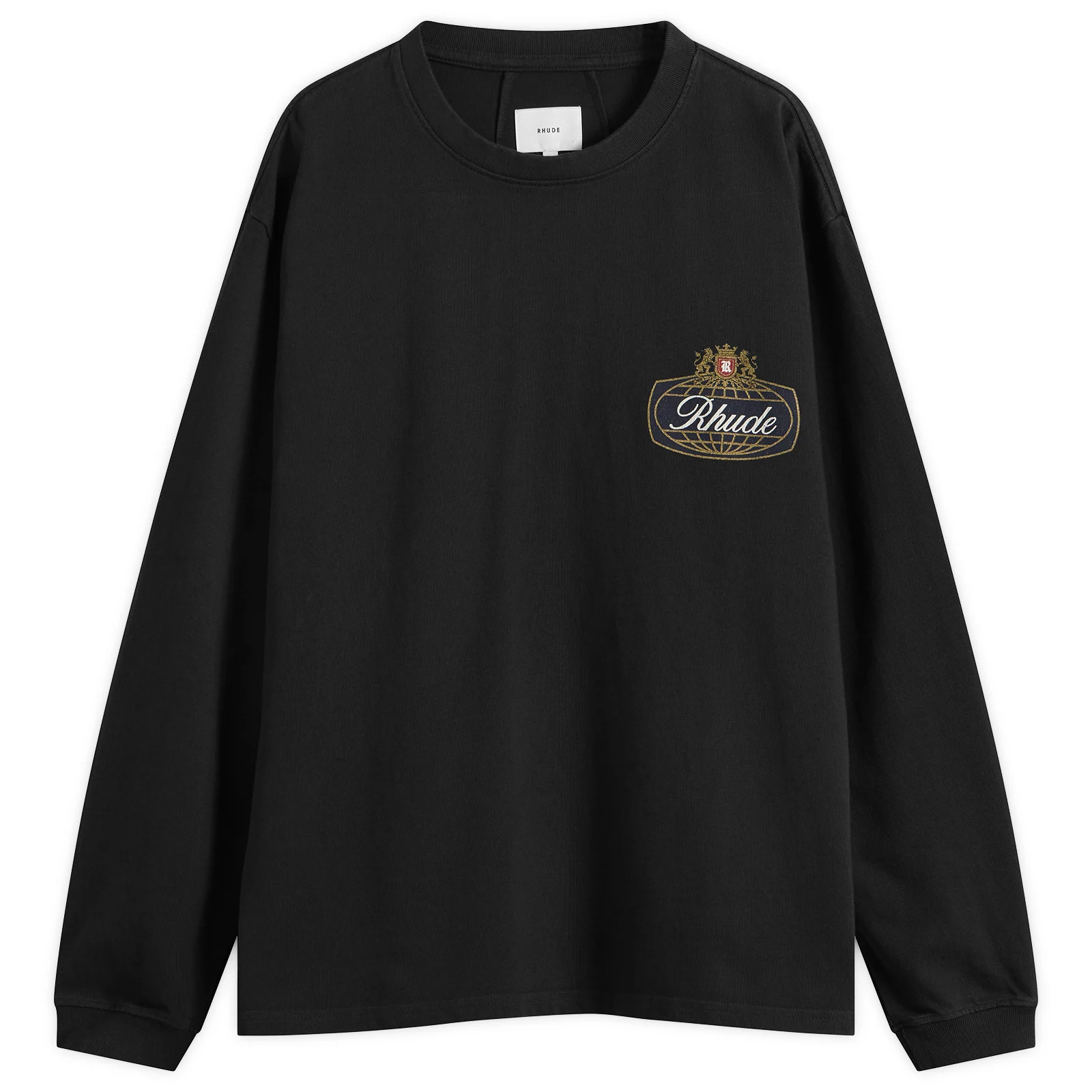 Rhude Safari Crest Long Sleeve T-Shirt