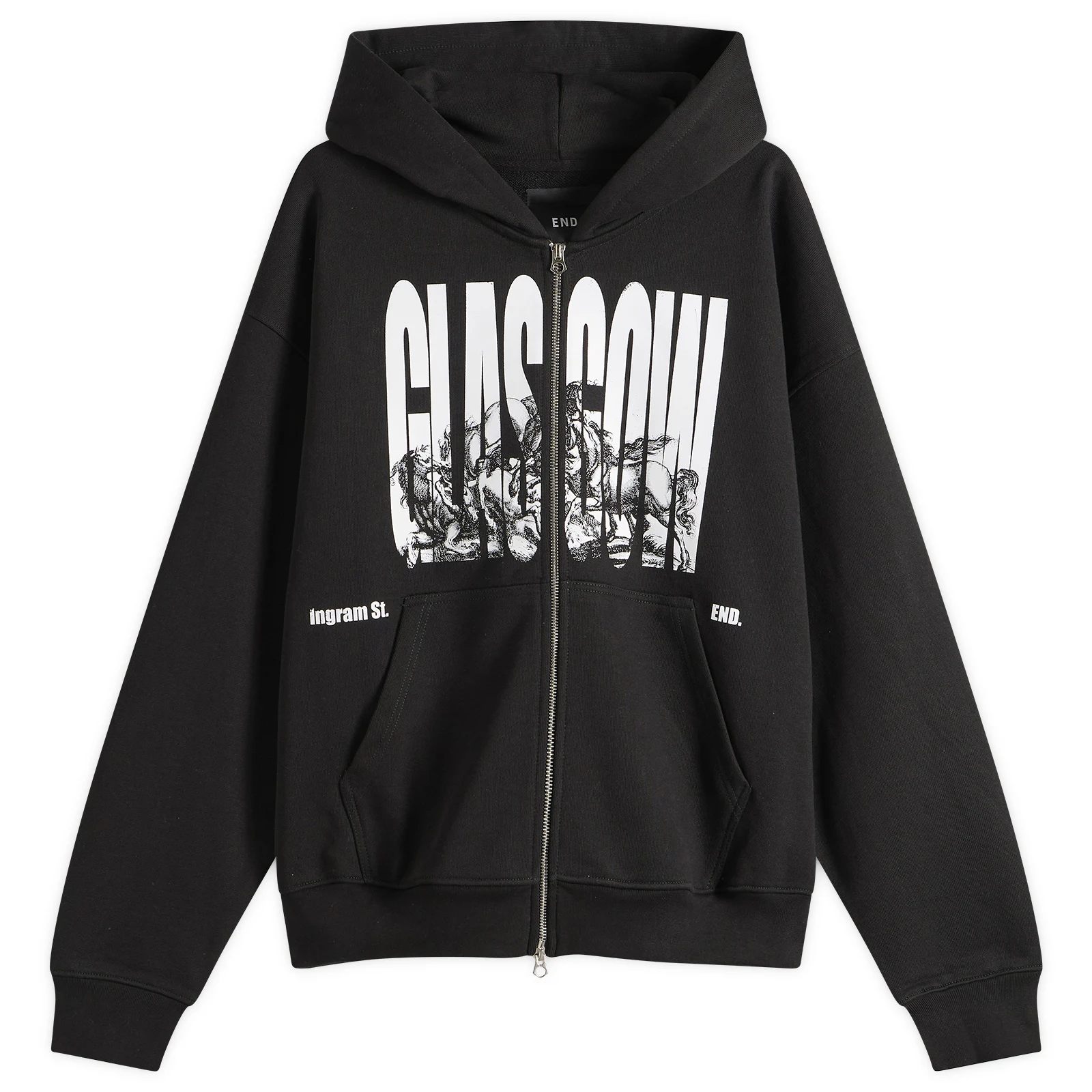 END. Glasgow Zip Hoodie