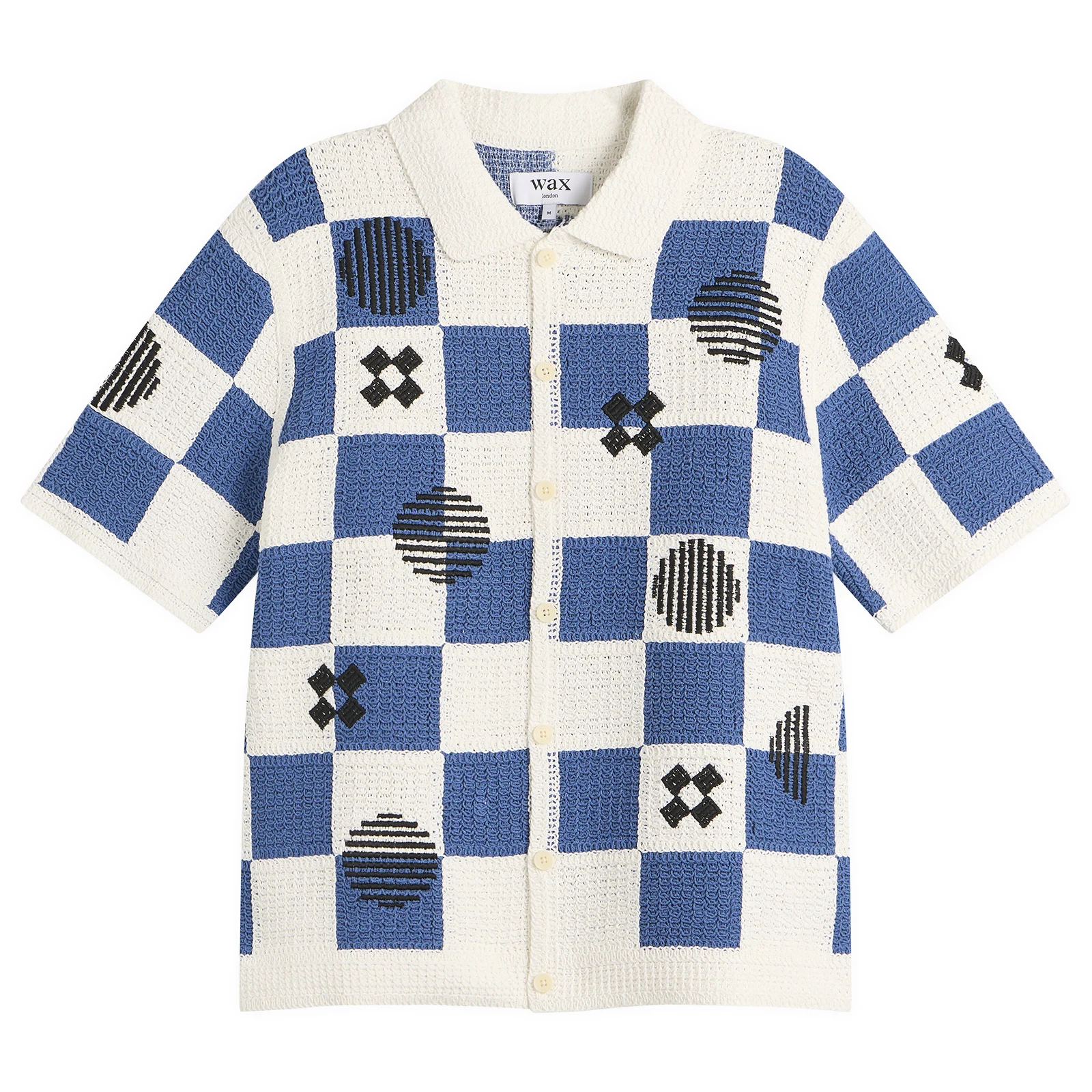 Wax London Porto Square Crochet Shirt