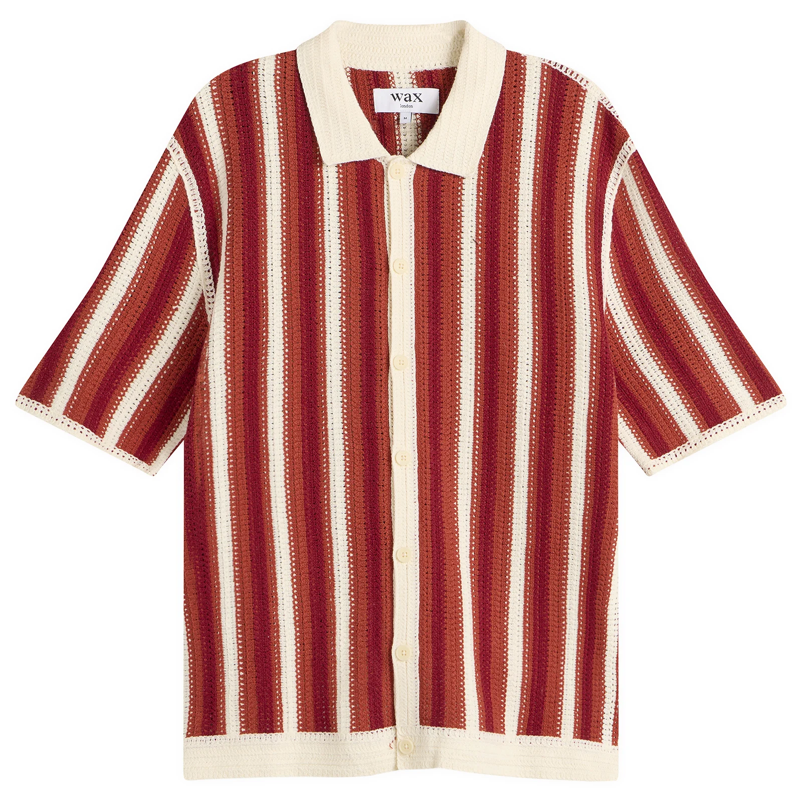Wax London Porto Knit Stripe Shirt