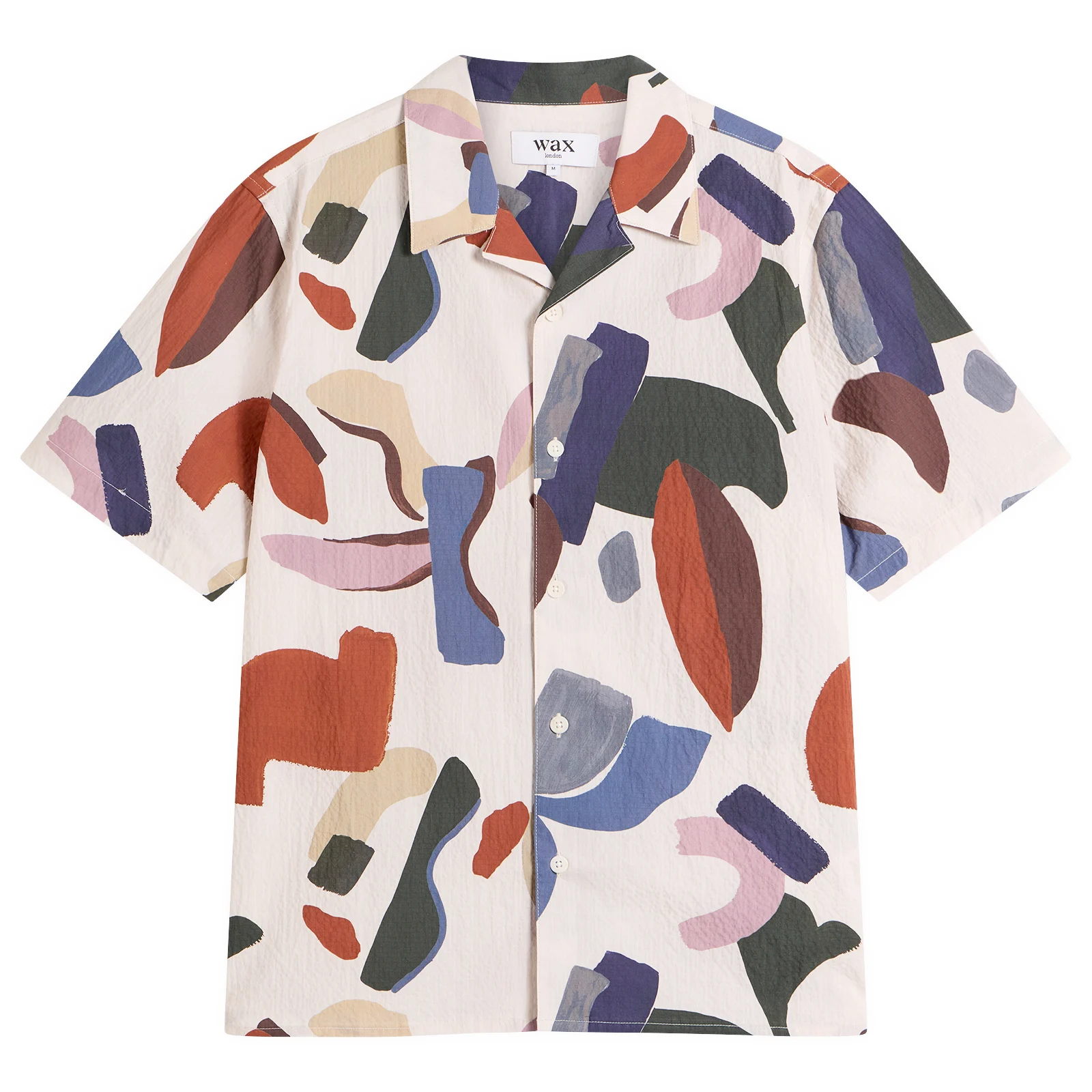 Wax London Didcot Abstract Shapes Vacation Shirt