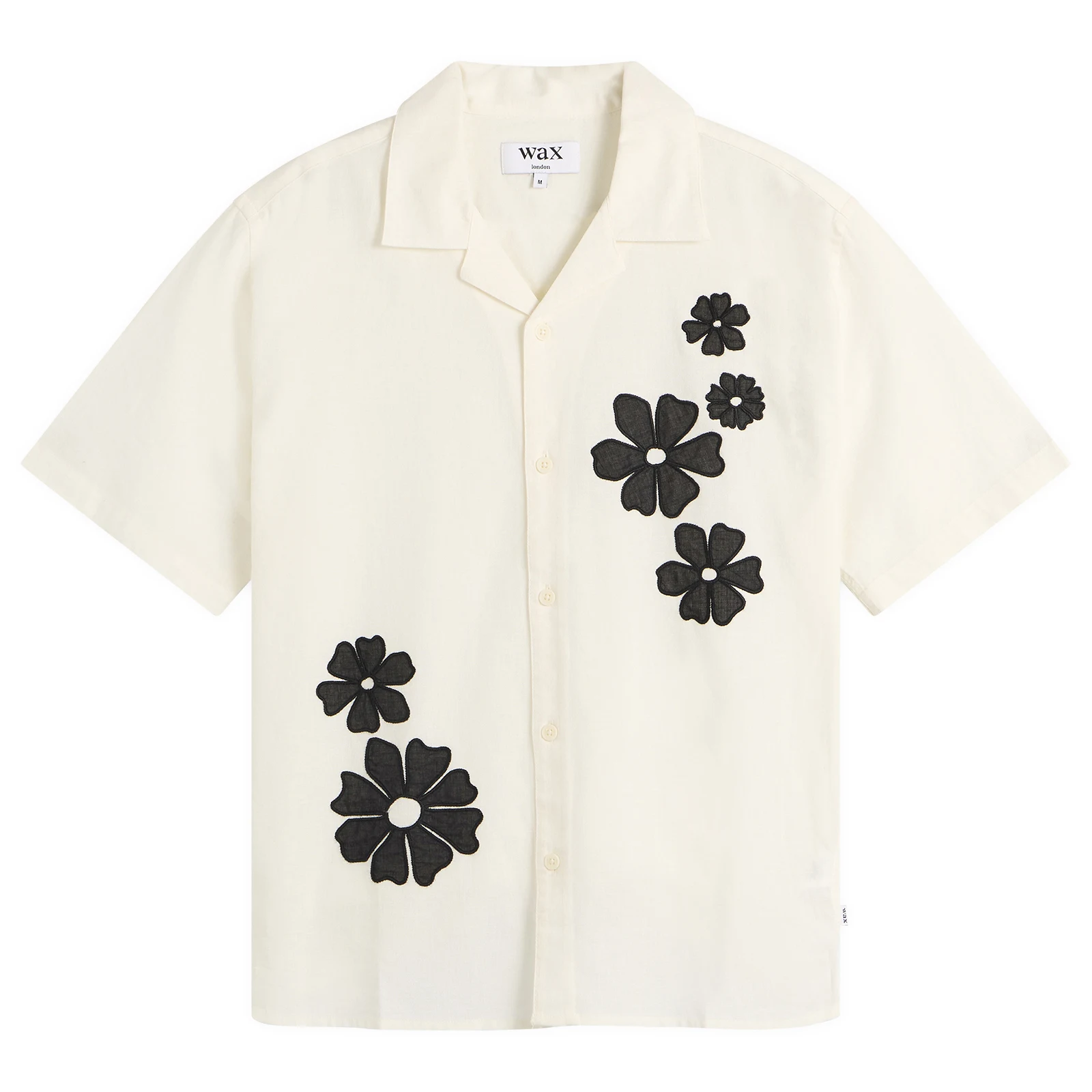 Wax London Didcot Applique Flowers Vacation Shirt