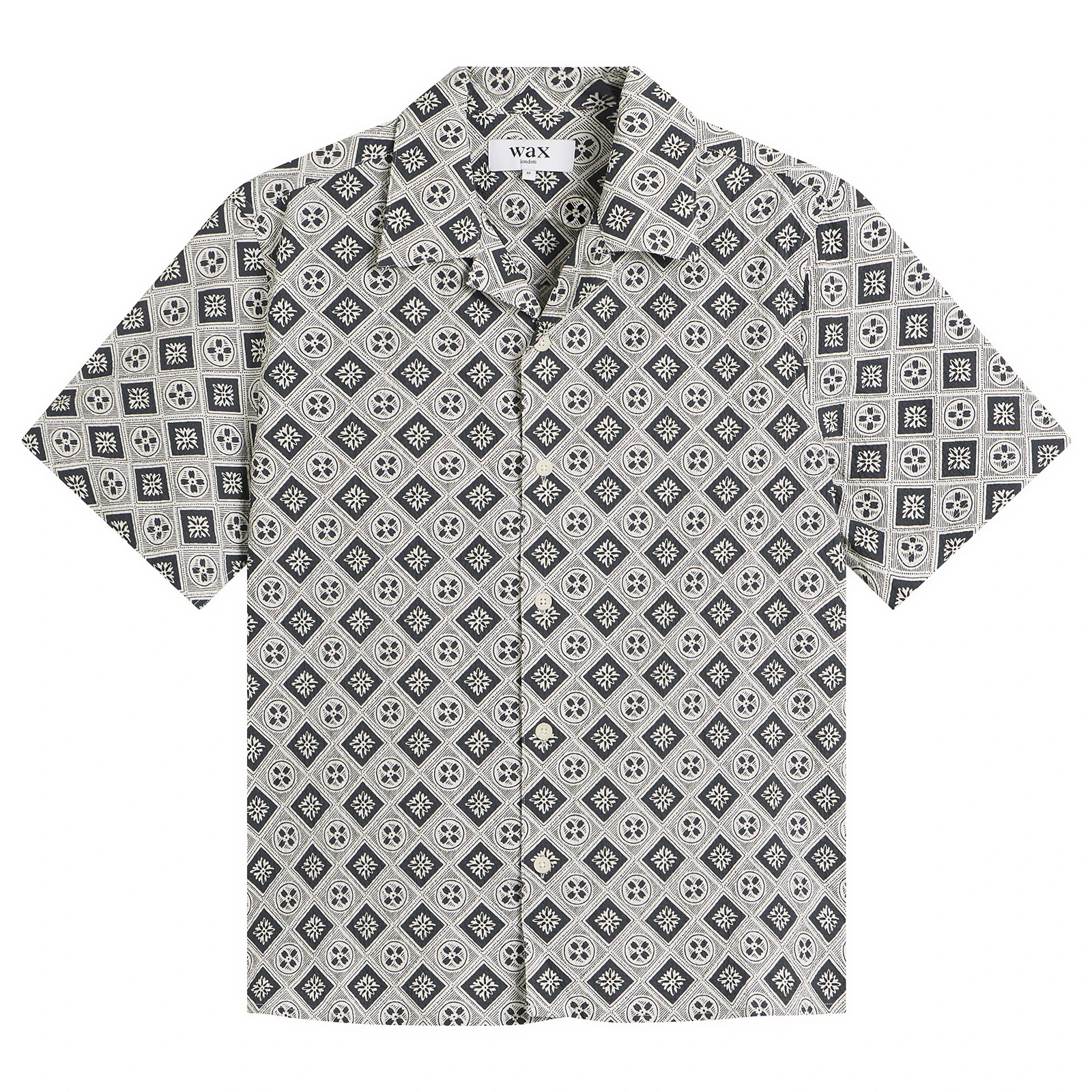 Wax London Didcot Tile Print Vacation Shirt