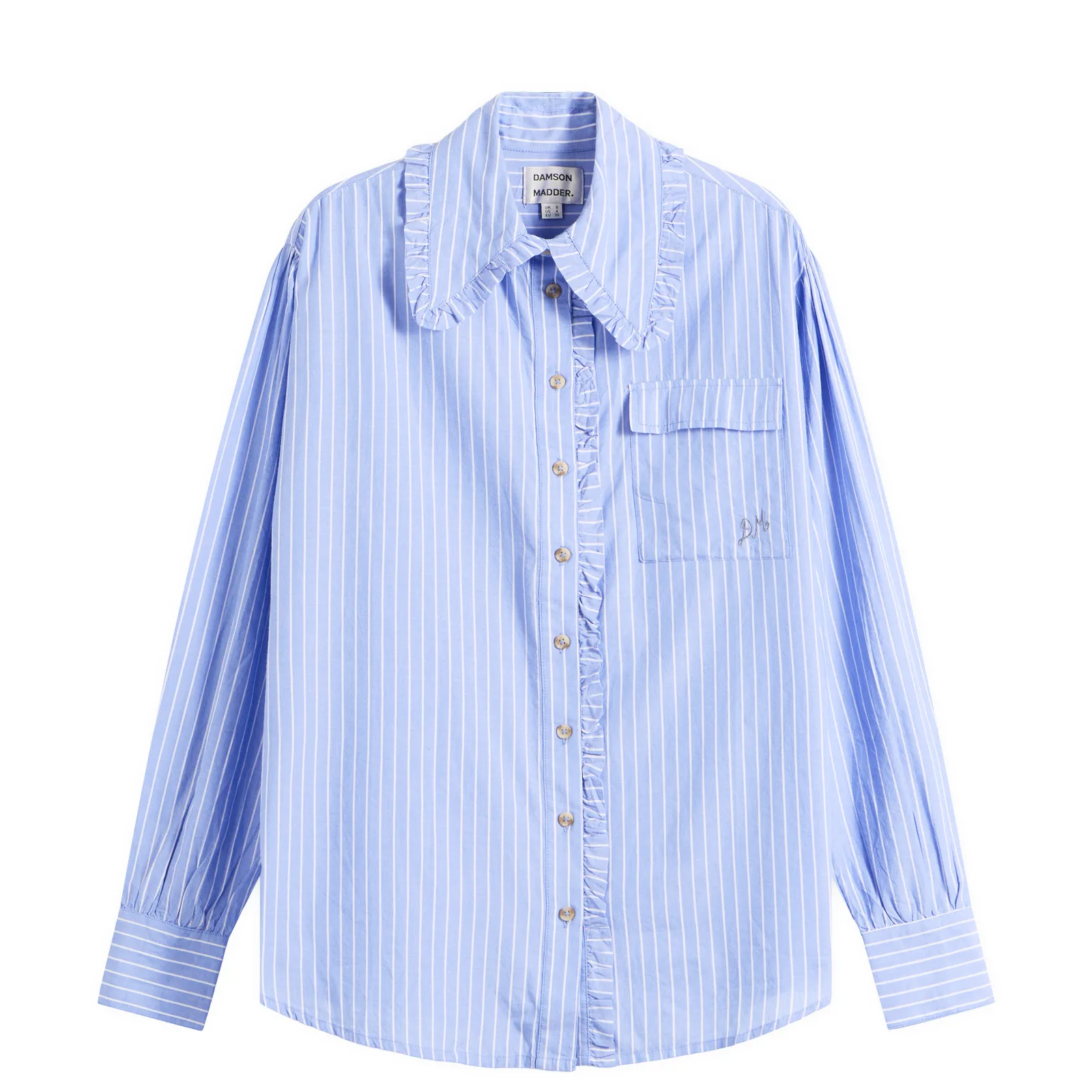 Damson Madder Kendall Ruffle Shirt