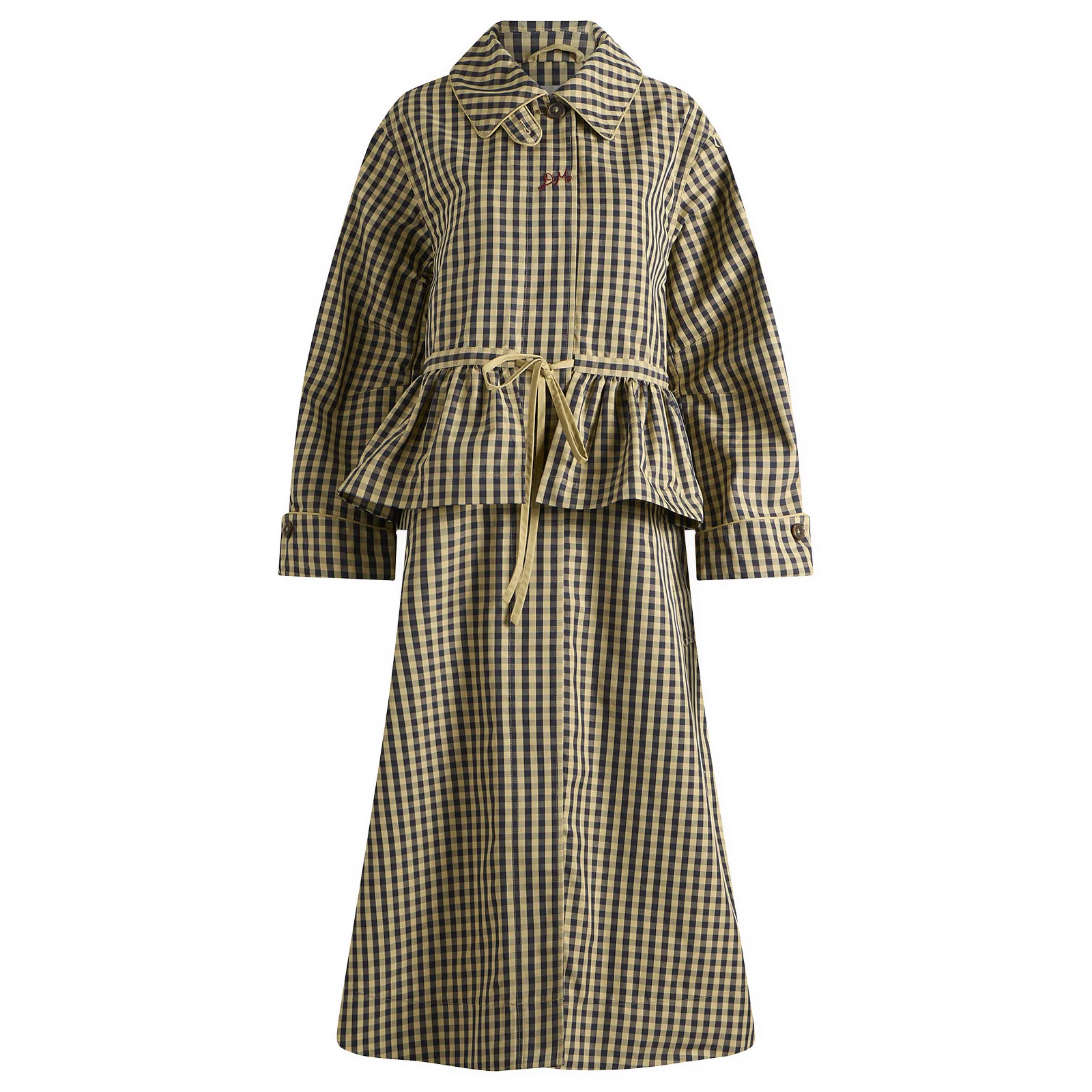 Damson Madder Myrtle Trench Coat