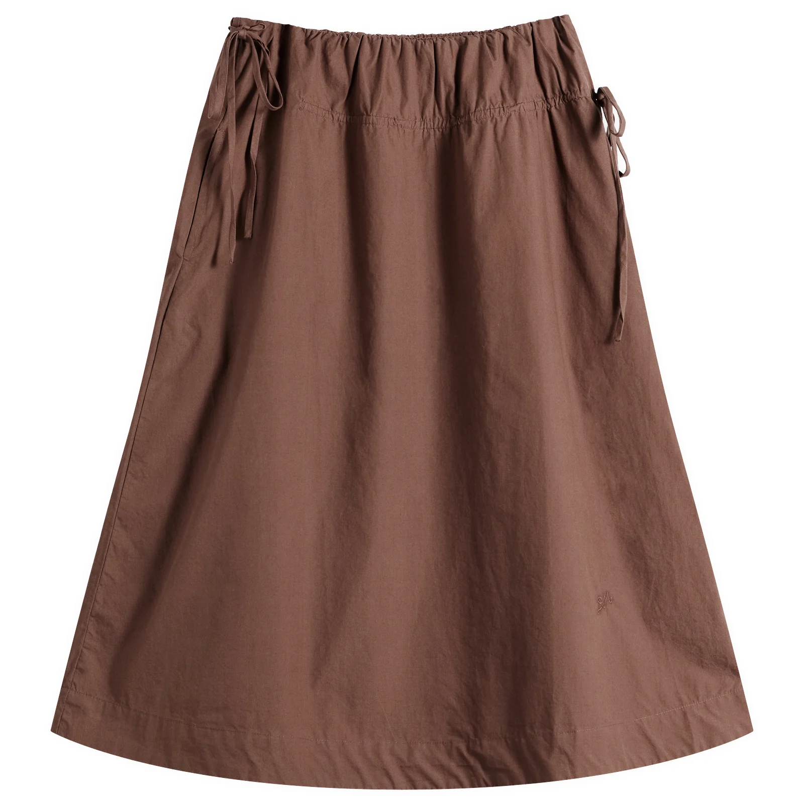 Damson Madder Caspia Volume Midi Skirt