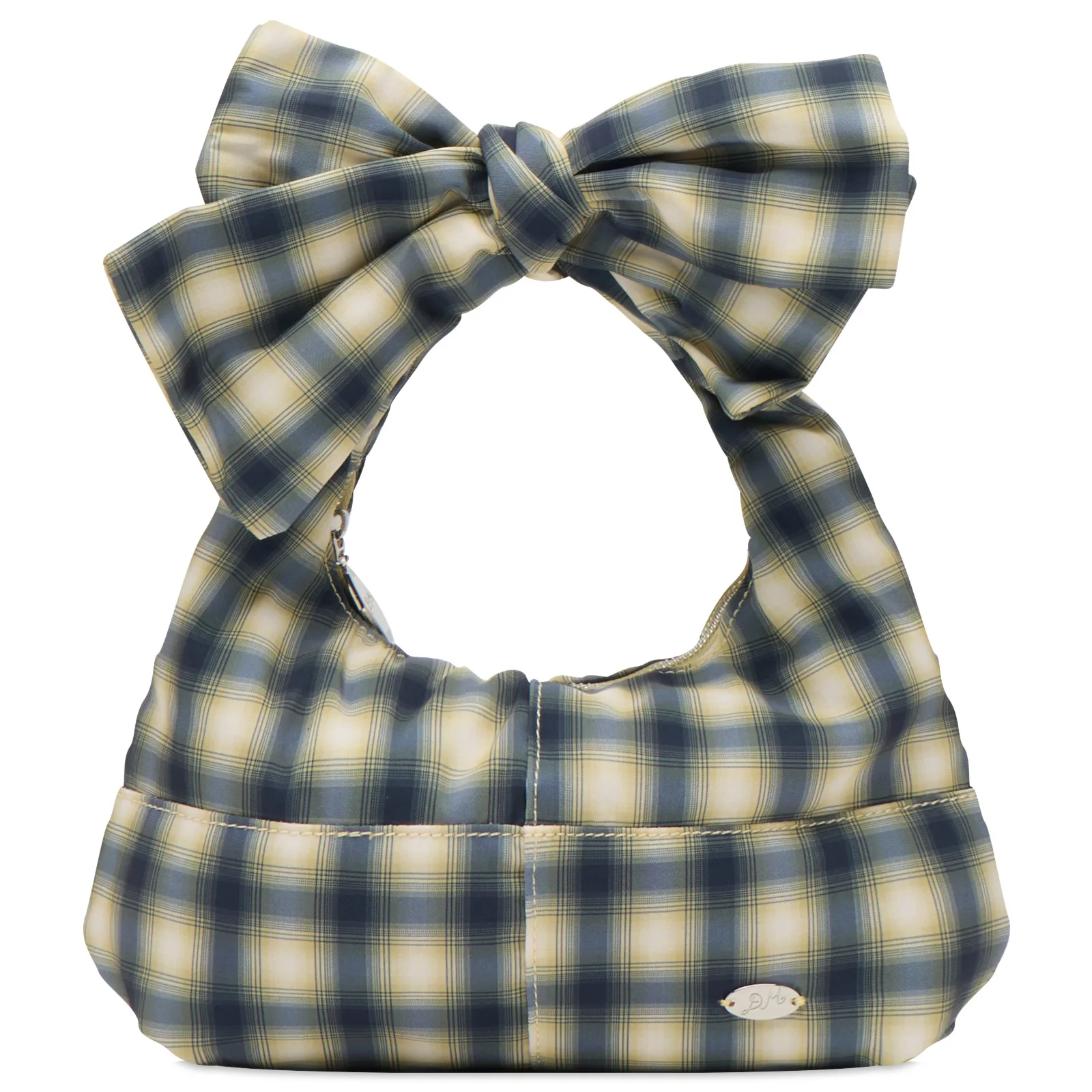 Damson Madder Roo Check Tie Bag