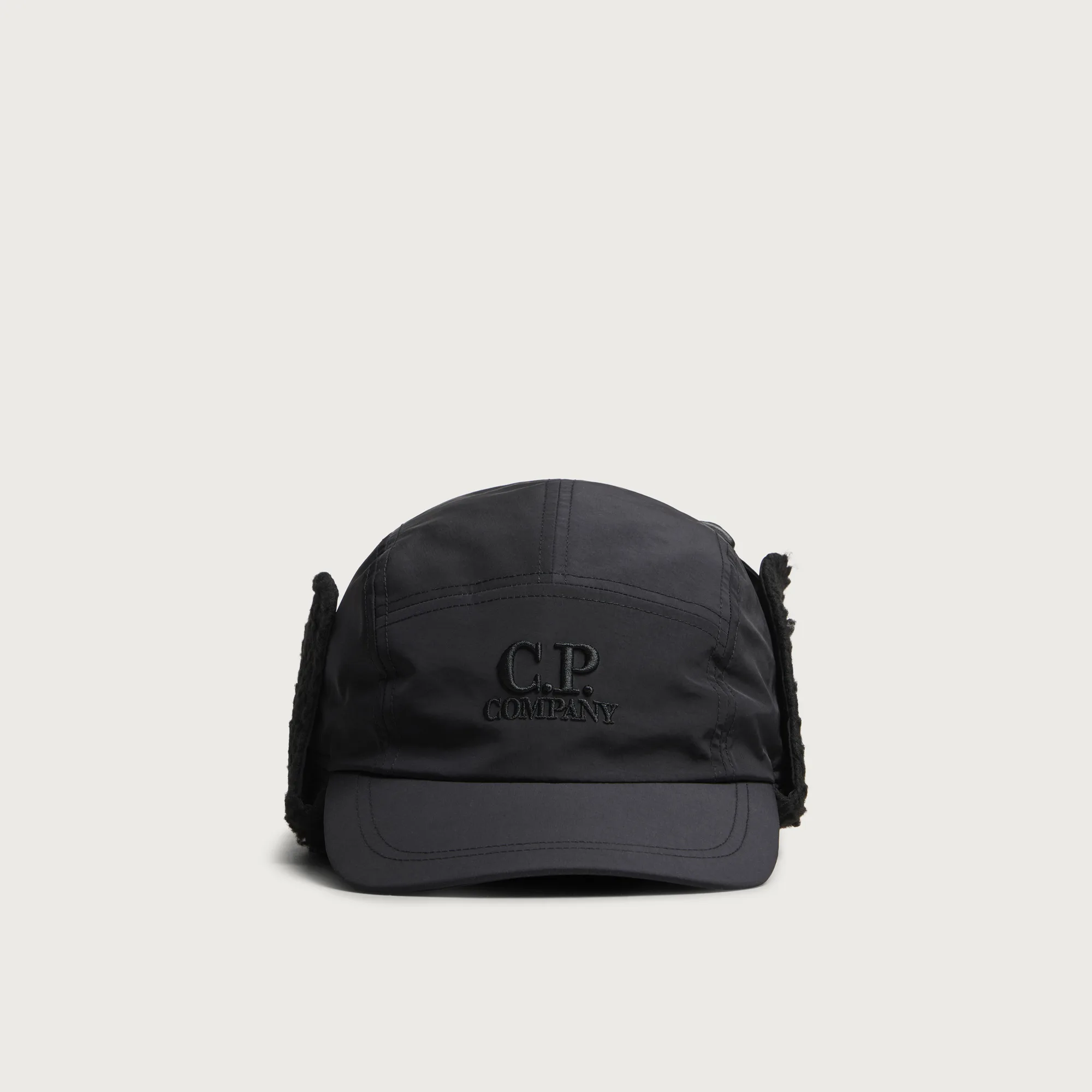 C.P. Company Chrome-R Ear Flap Cap