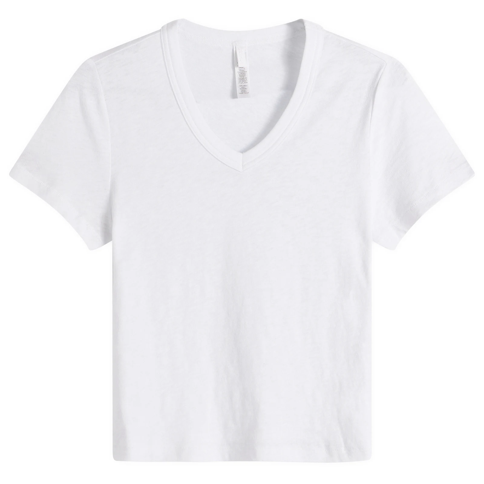 Skims Worn In Jersey Baby V Neck Tee