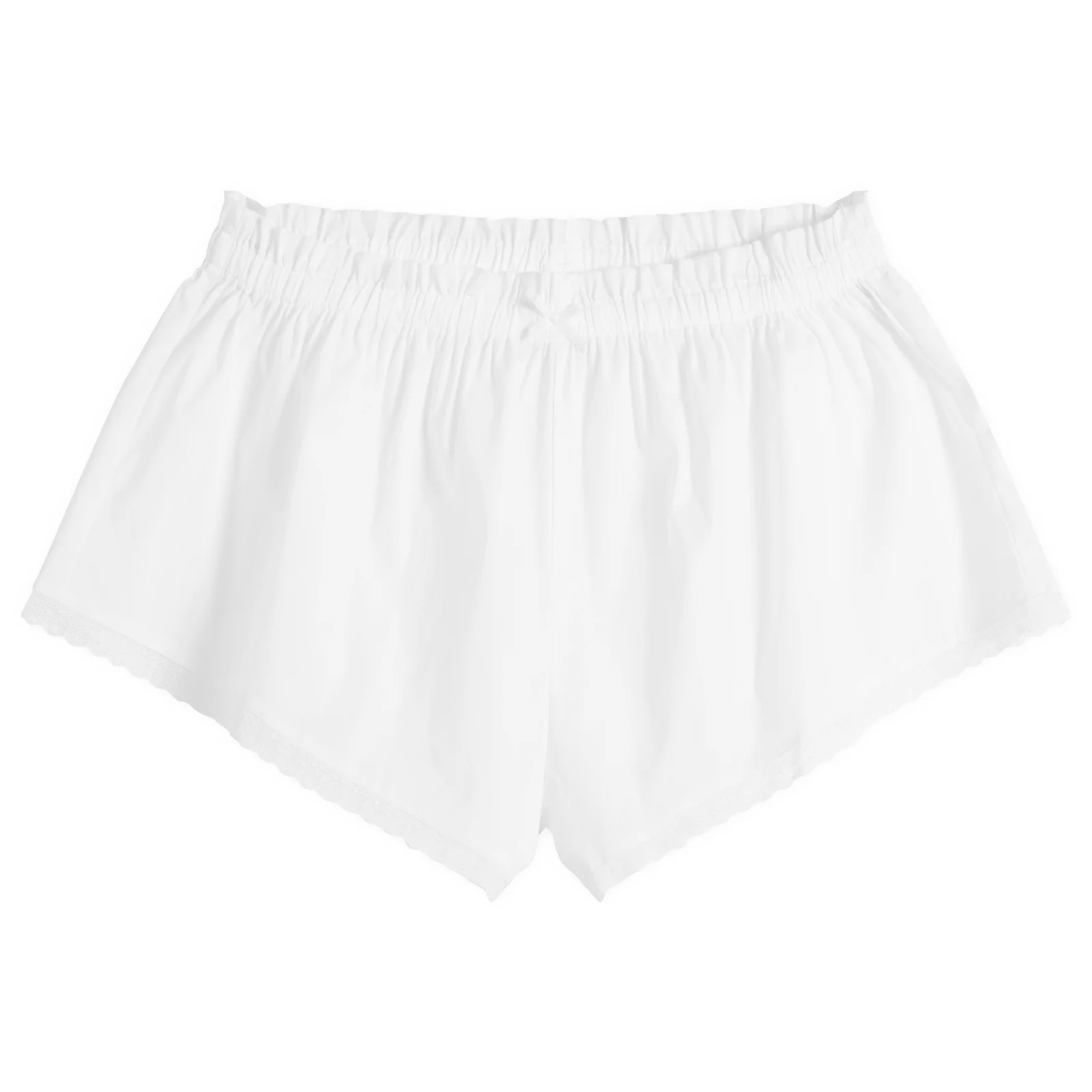 Skims Garment Washed Poplin Short