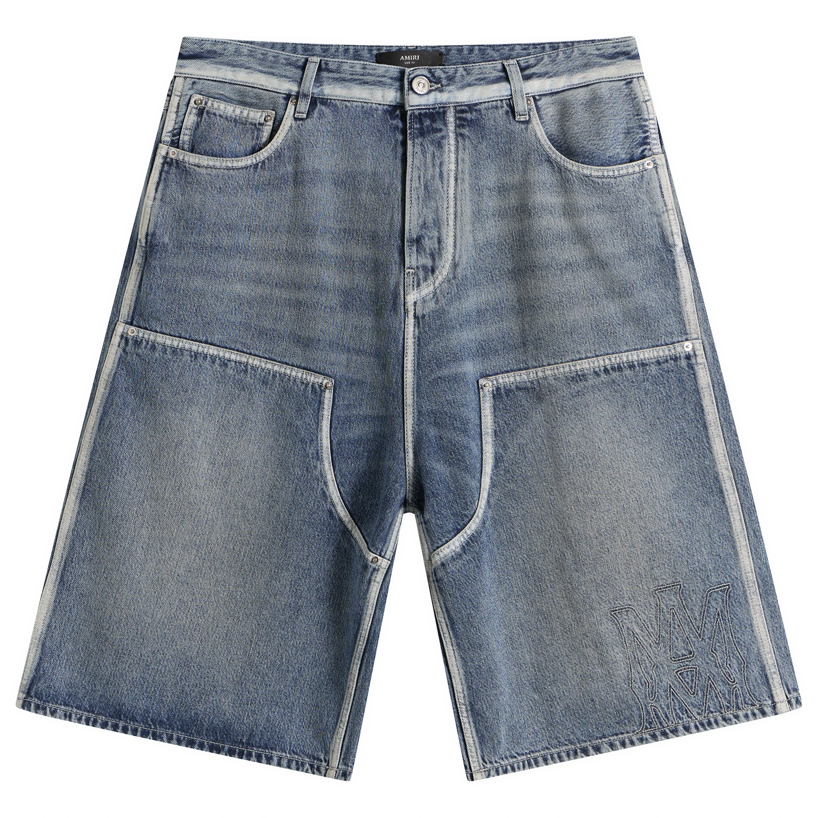 Amiri MA Denim Carpenter Short