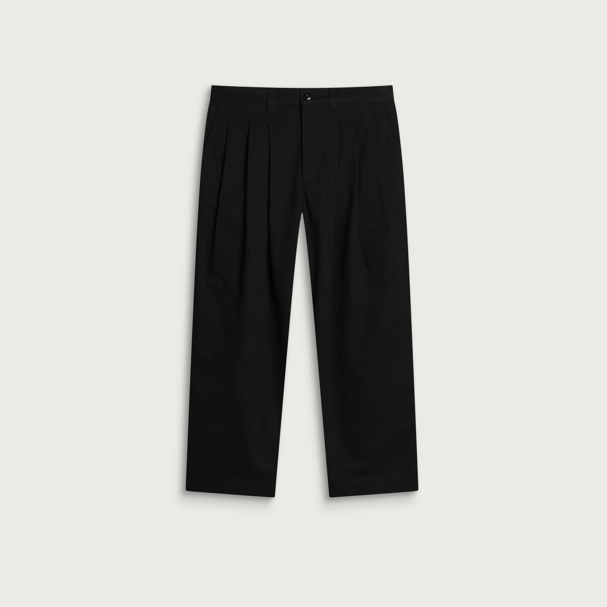 SCRT® The Triple Pleat Trousers (Cotton)