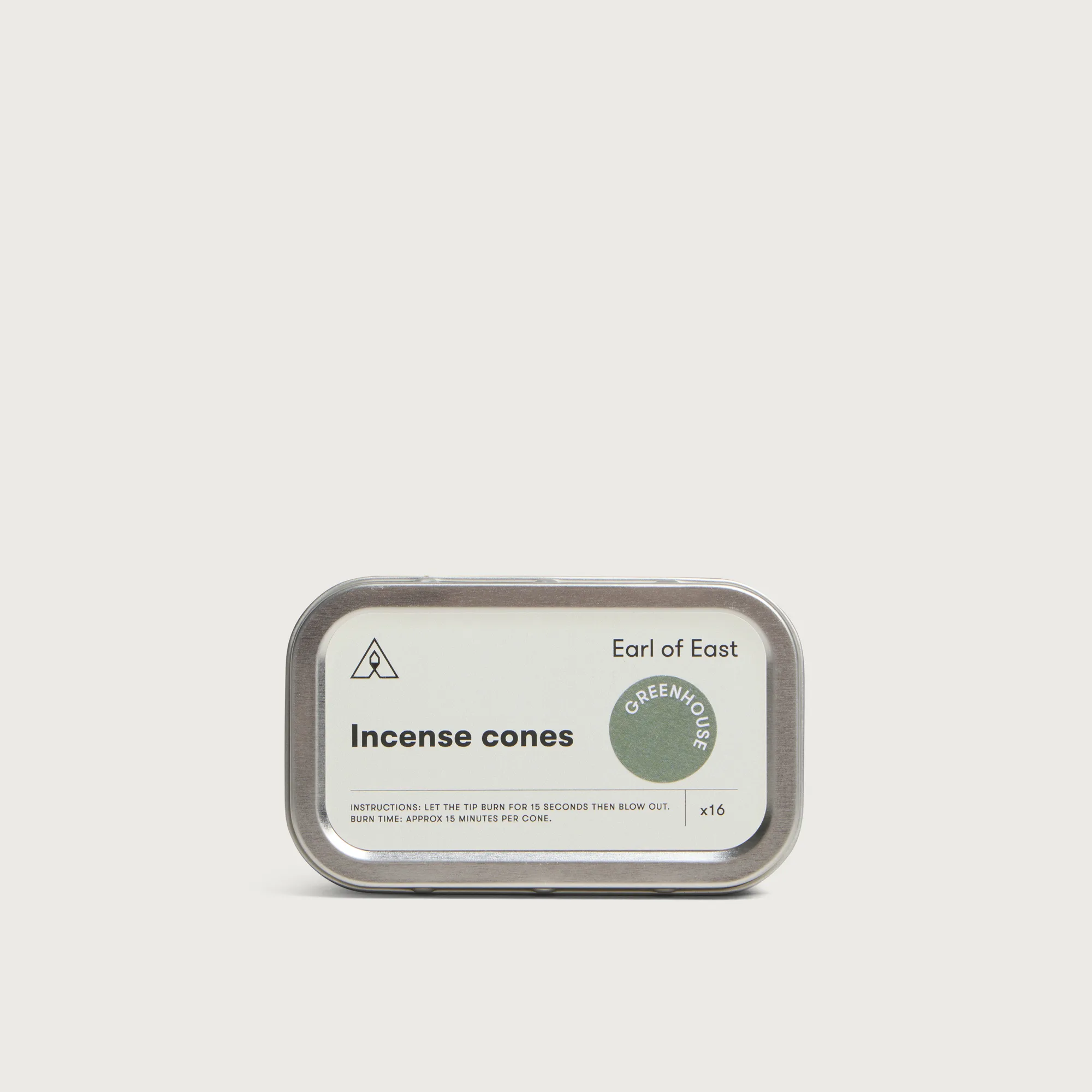 Earl of East Incense Cones - Greenhouse