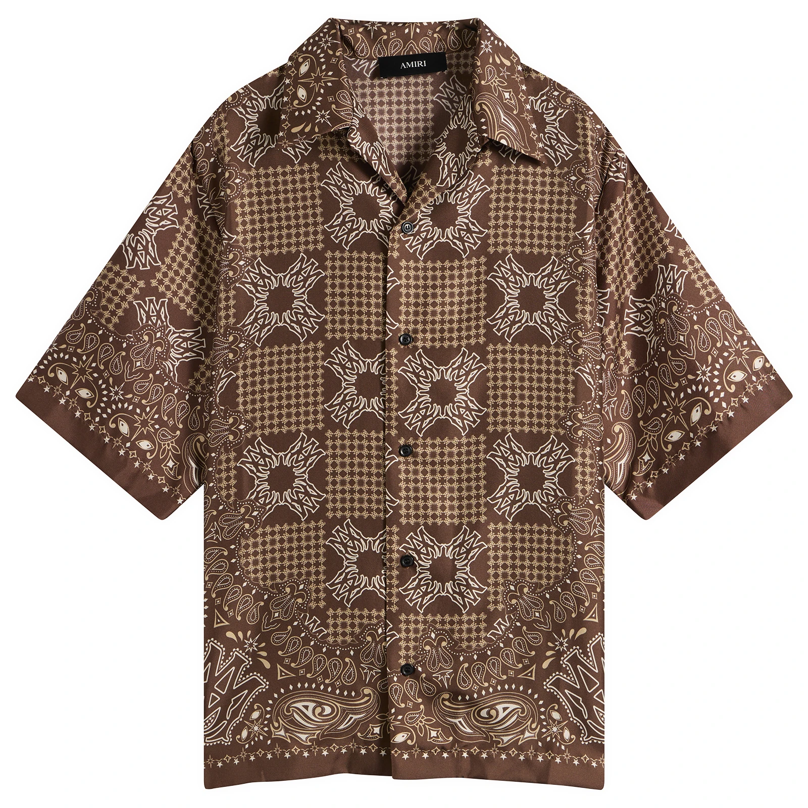 Amiri MA Check Camp Shirt