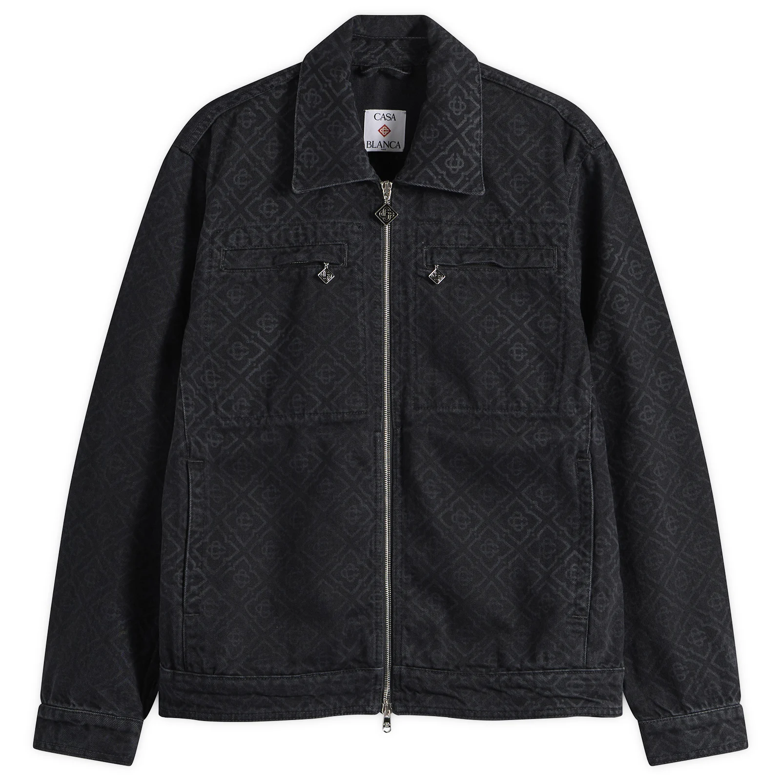 Casablanca Black Monogram Jacket