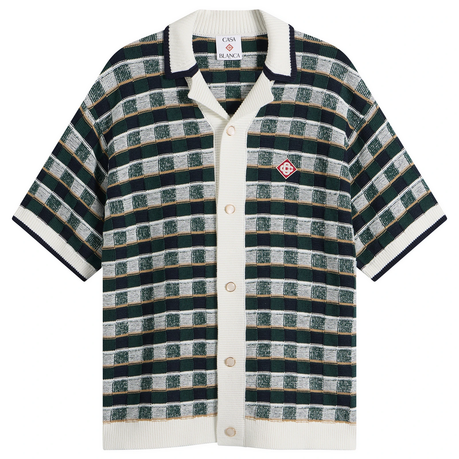Casablanca Mosaic Check Shirt