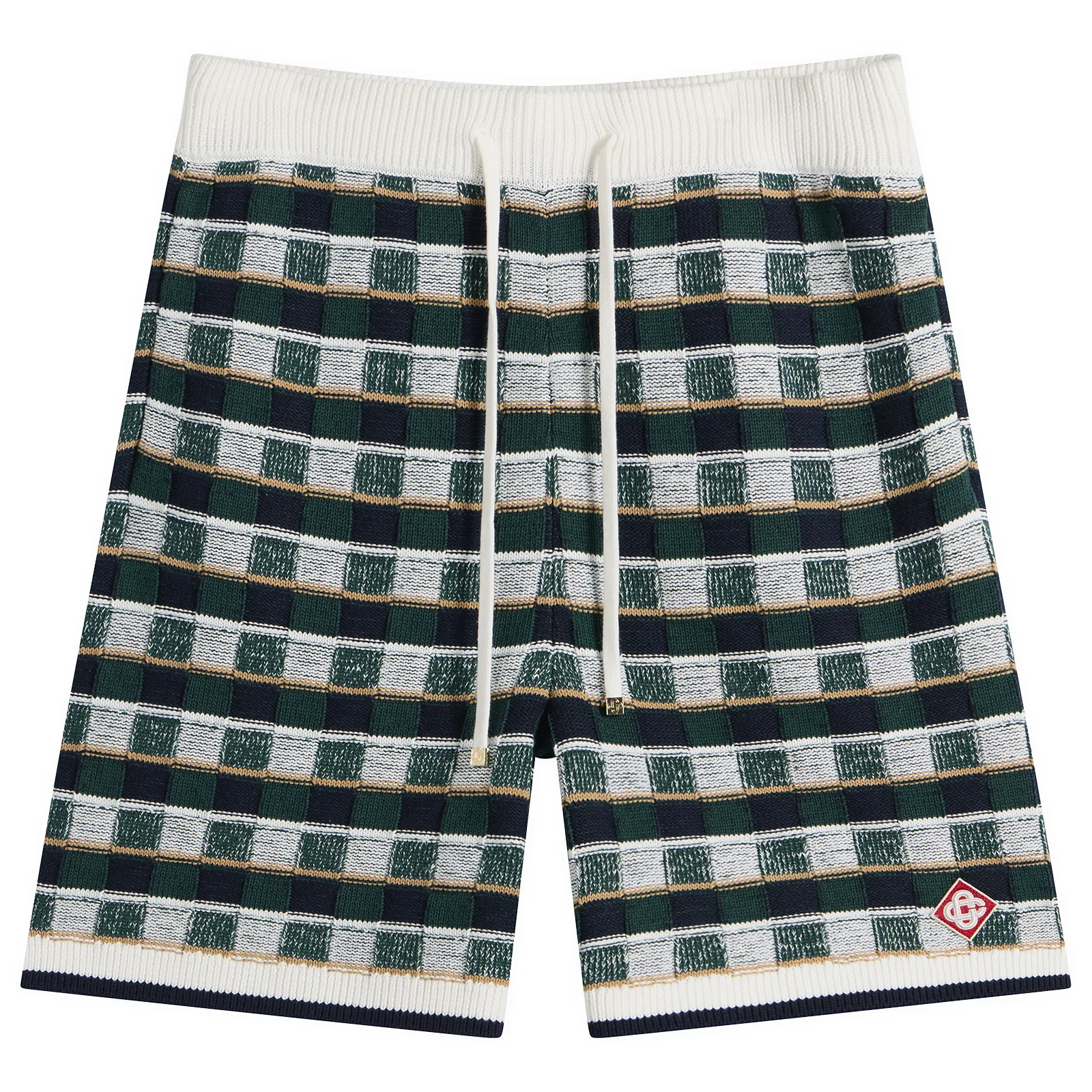 Casablanca Mosaic Check Shorts