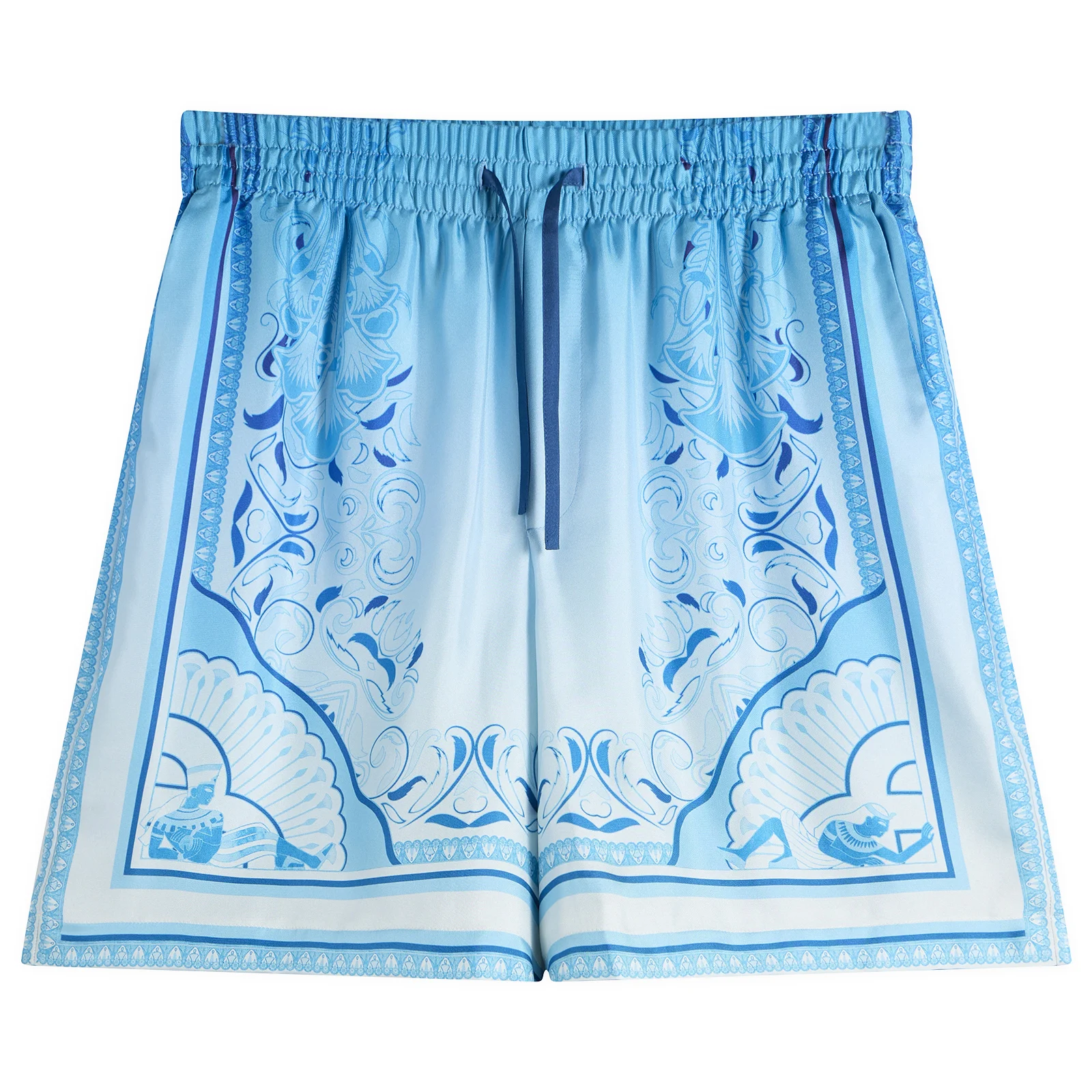 Casablanca Egyptian Rug Silk Shorts
