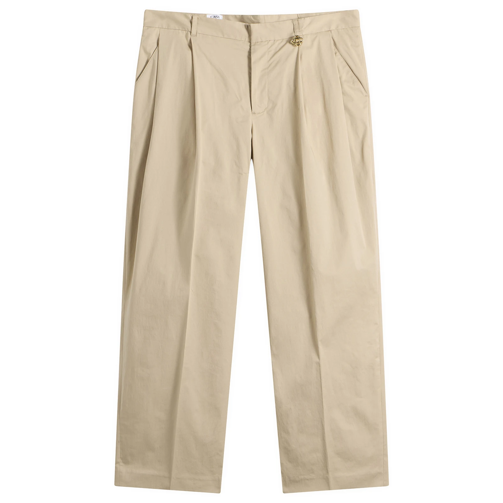 Casablanca Pleated Straight Leg Trouser
