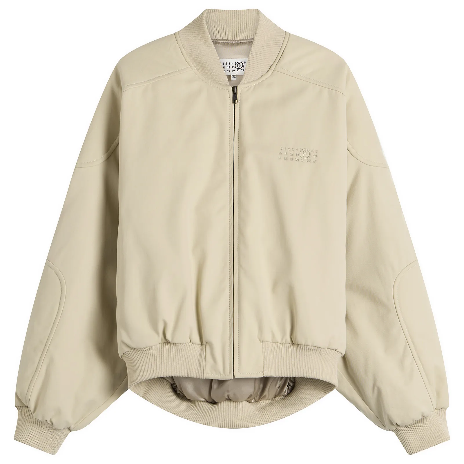 MM6 Maison Margiela Logo Bomber Jacket