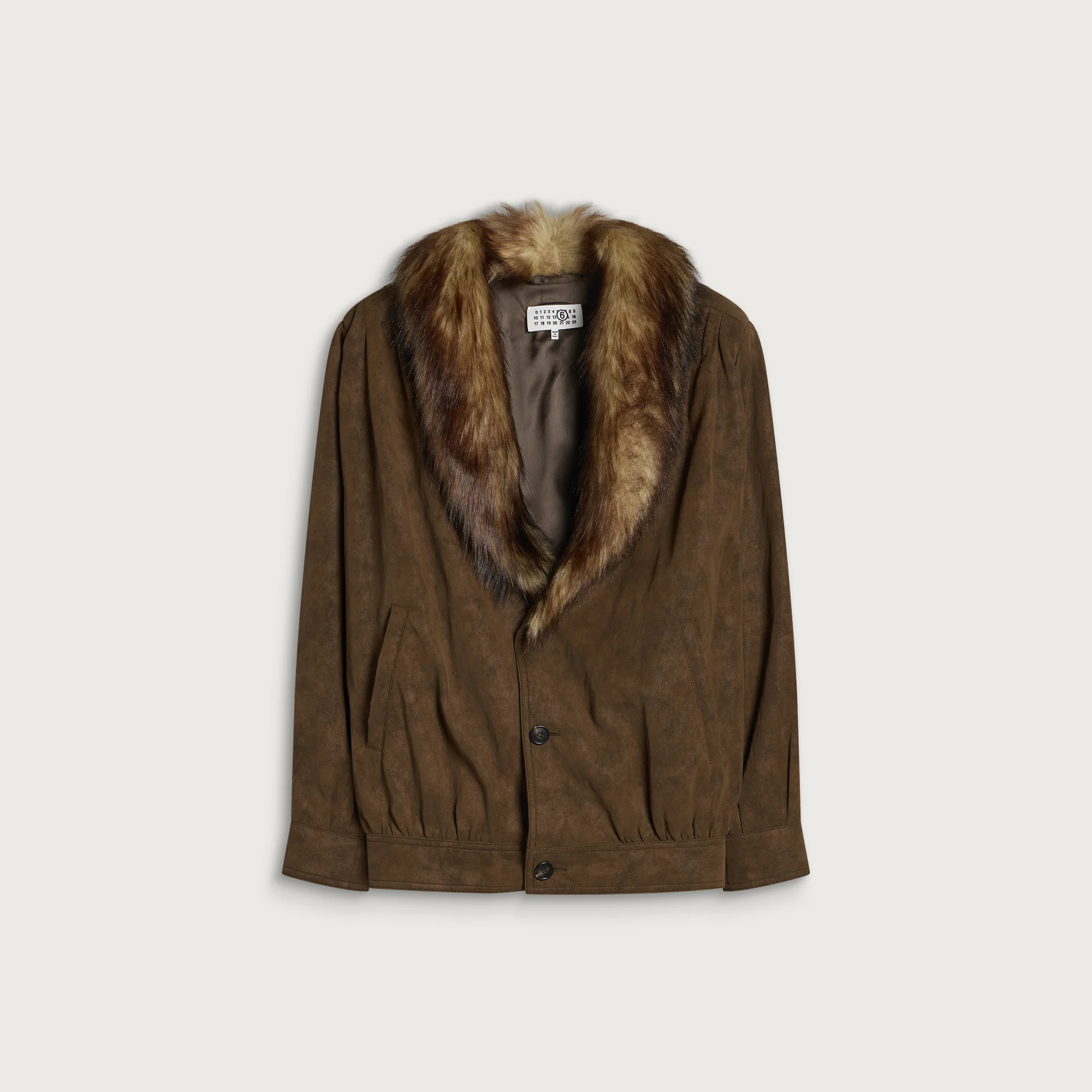 MM6 Maison Margiela Faux Suede Jacket