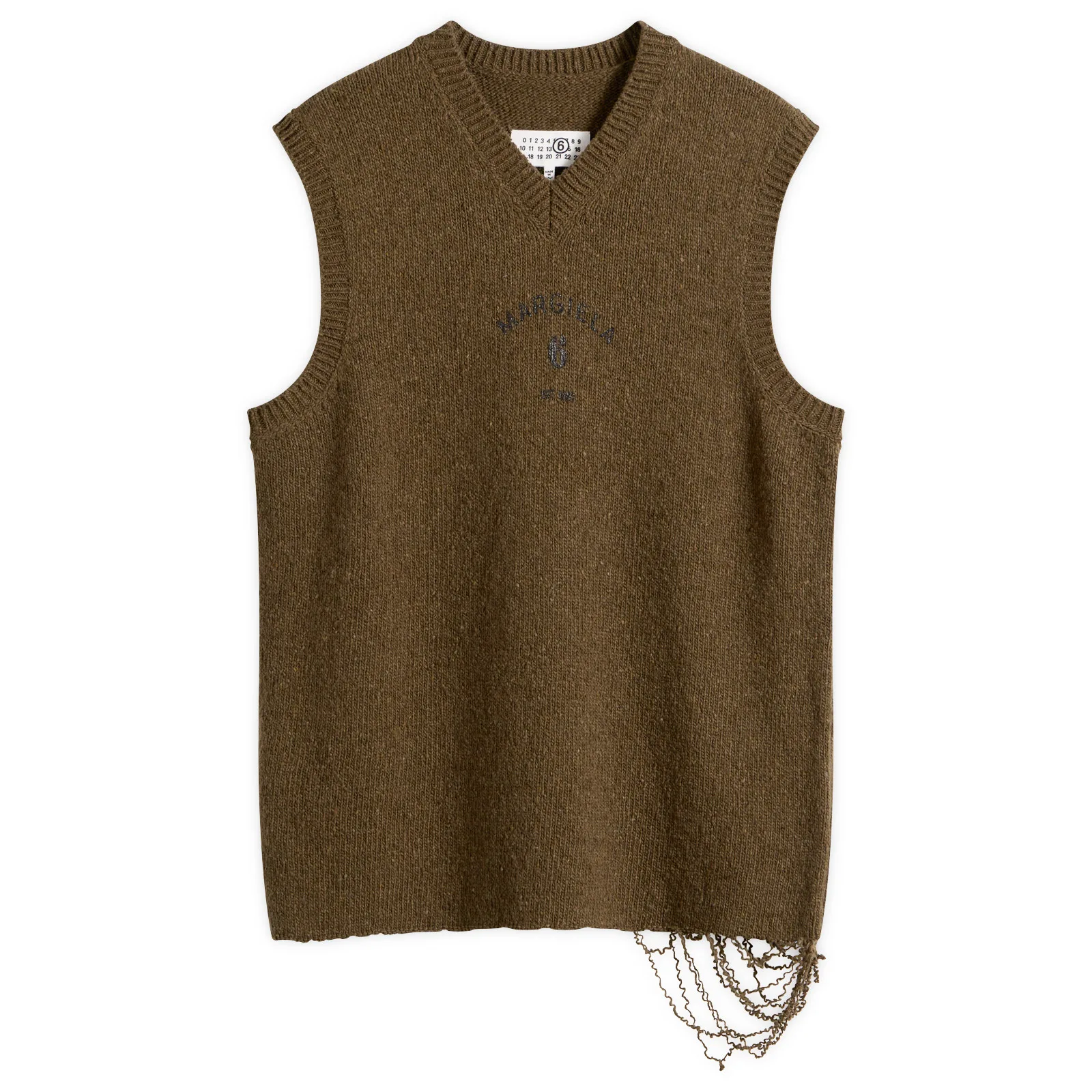 MM6 Maison Margiela Knitted 6 Vest