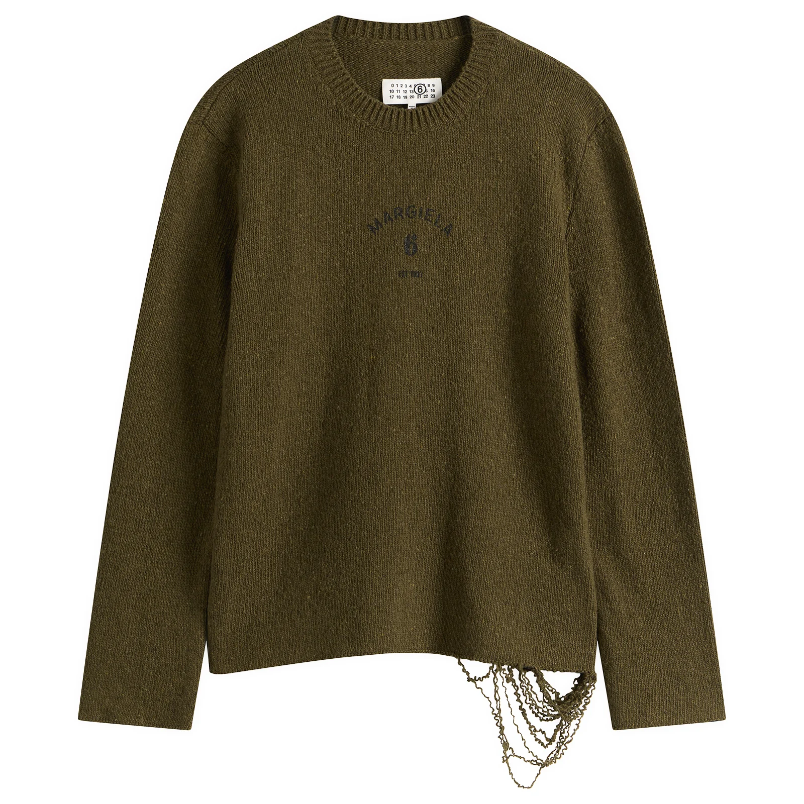 MM6 Maison Margiela 6 Logo Crewneck Jumper