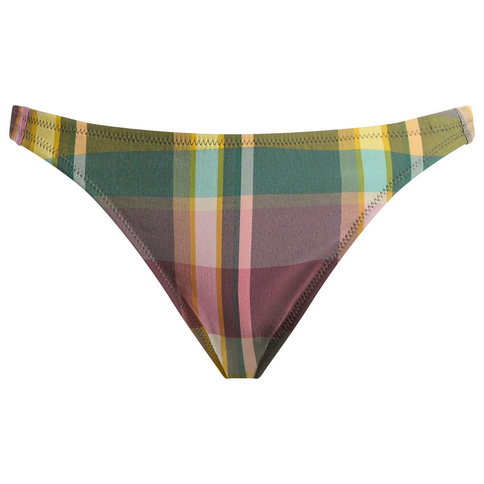 Fruity Booty Check Bikini Bottom