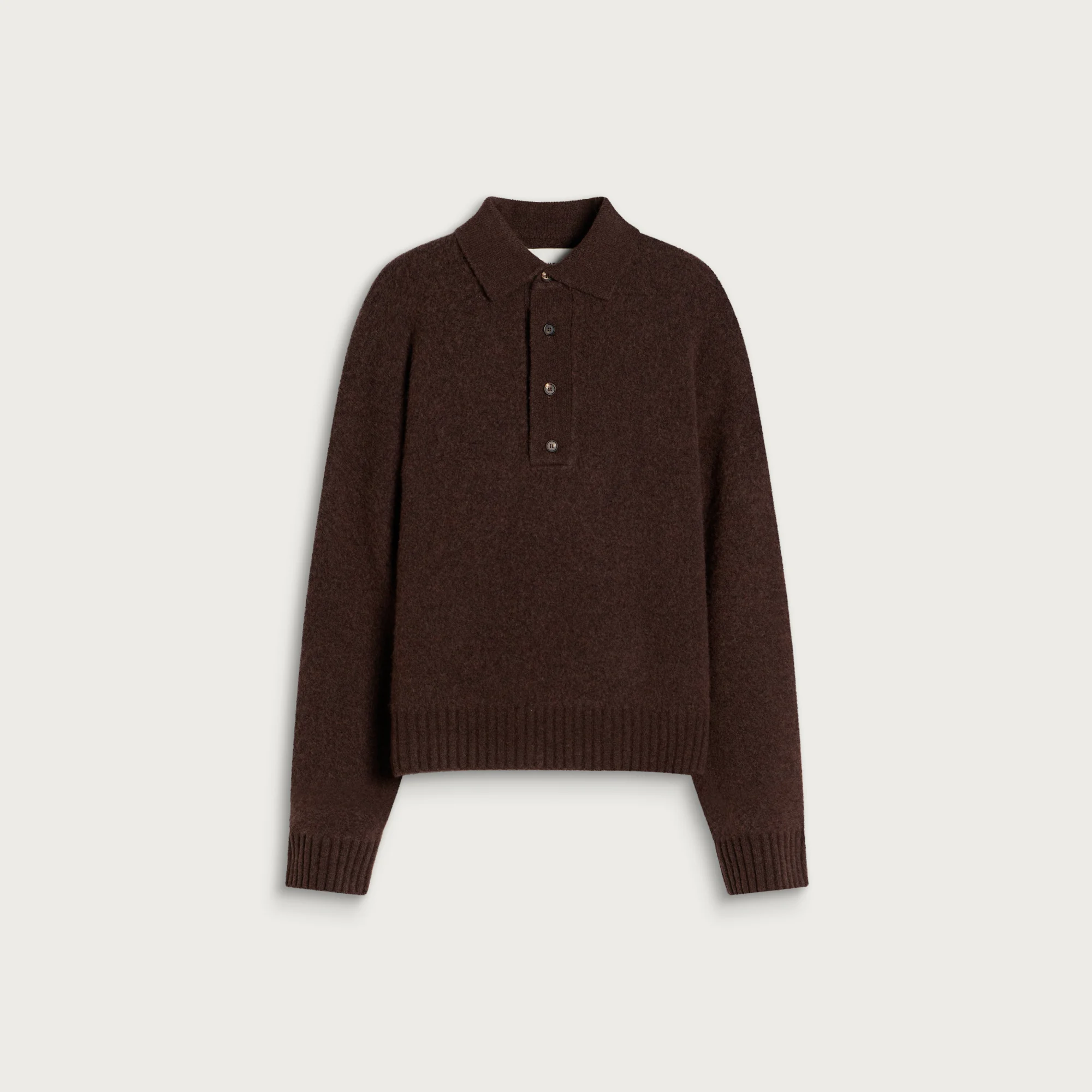 Daniel Simmons Long Sleeve Knit Polo