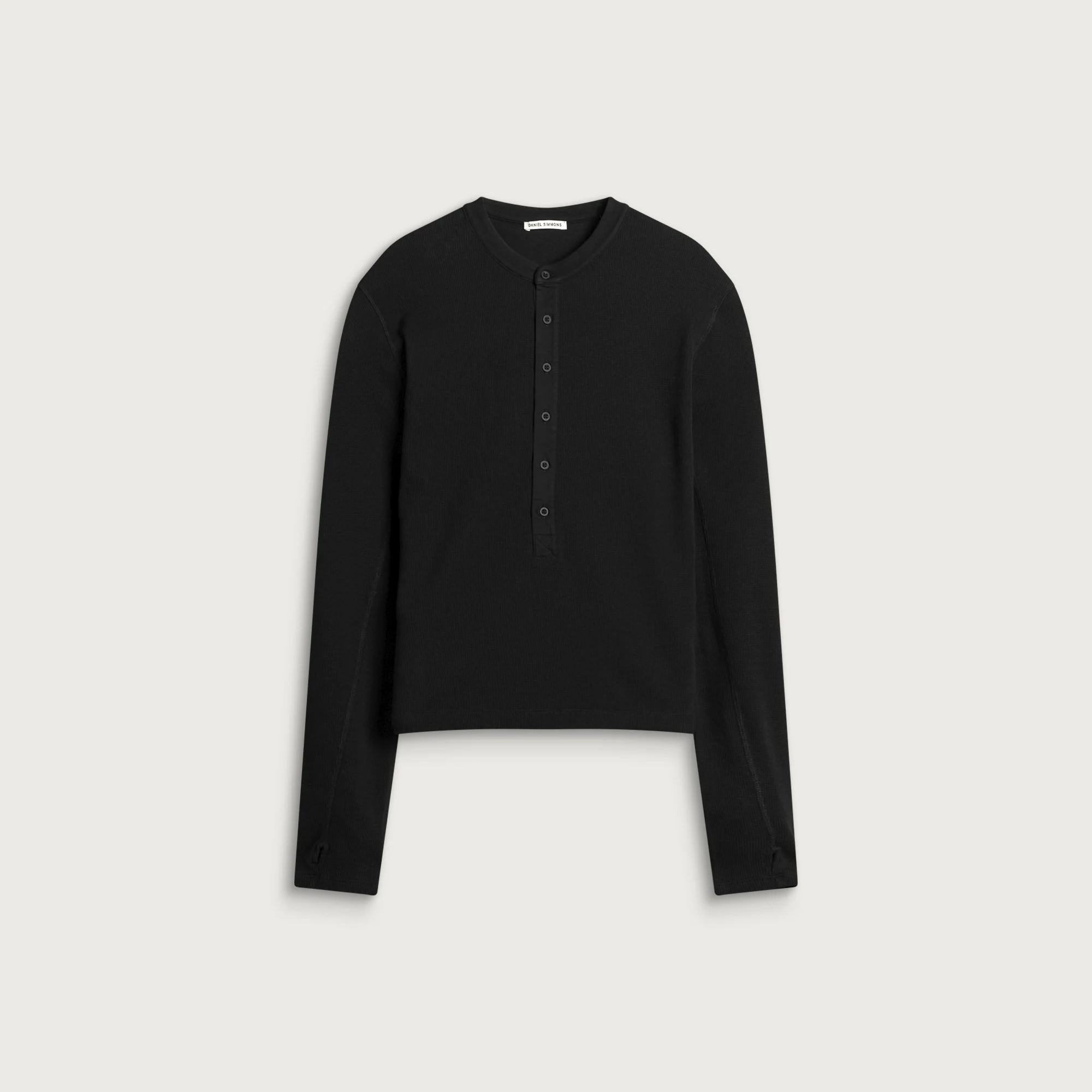 Daniel Simmons Long Button Henley