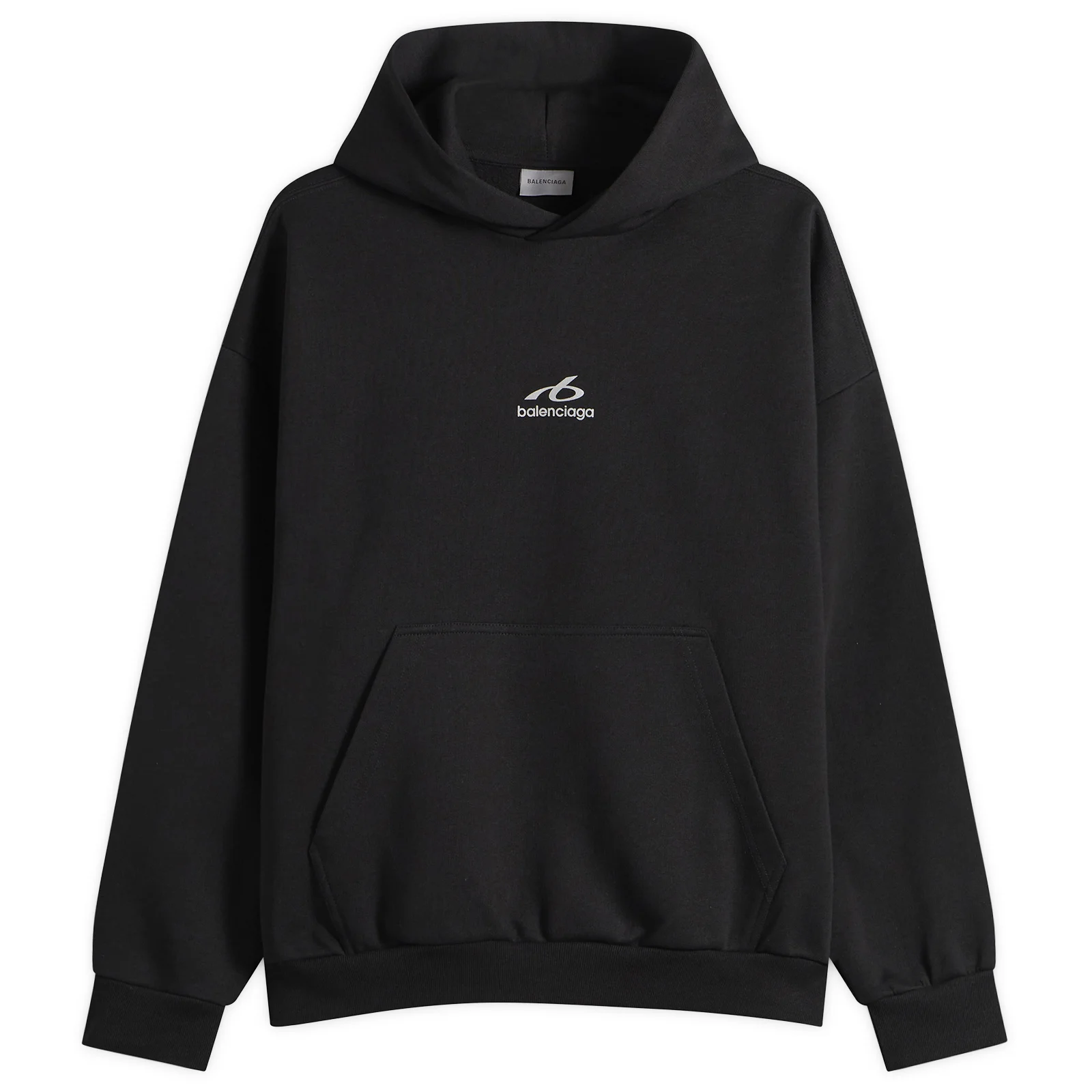 Balenciaga Logo Regular Fit Hoodie