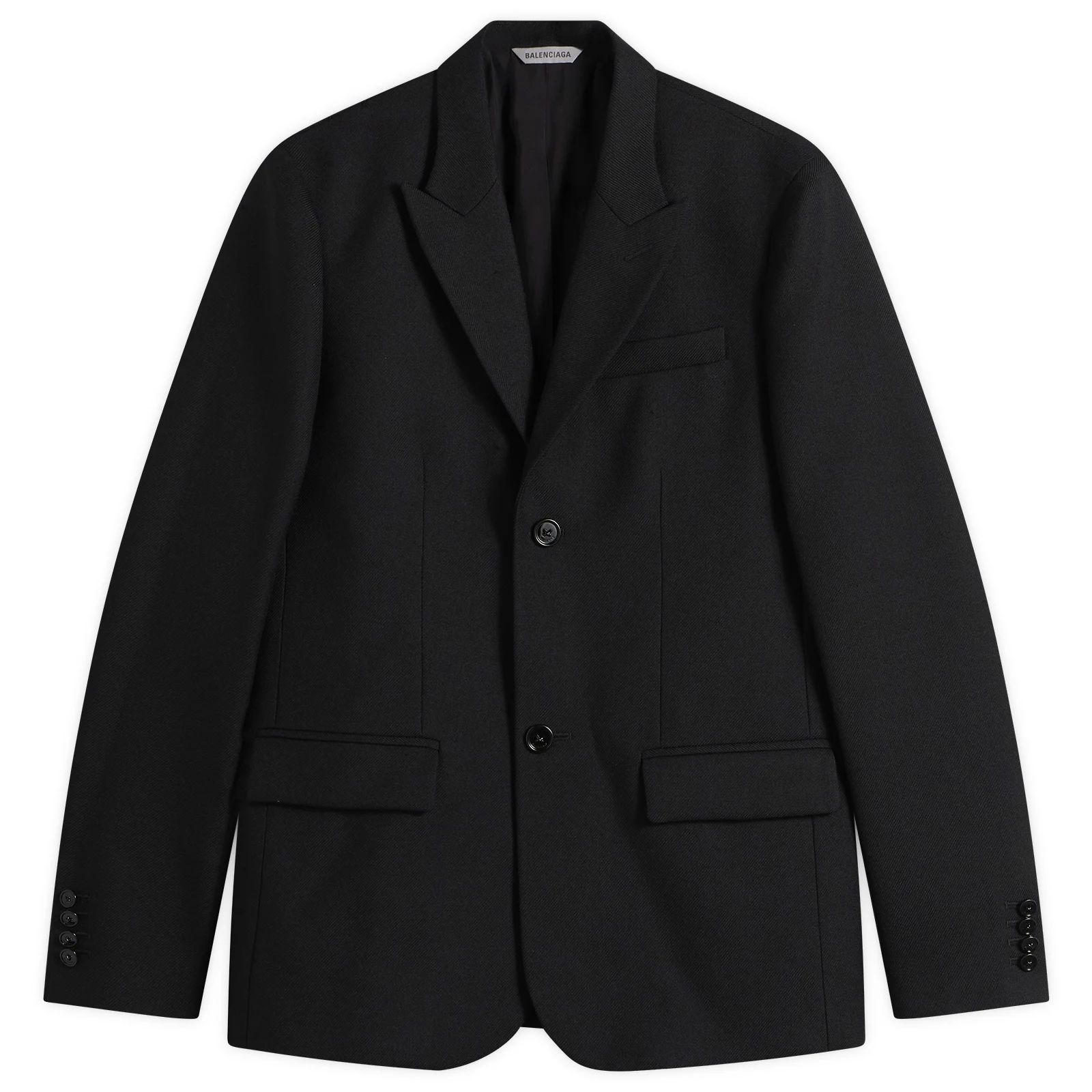 Balenciaga Wool Gabardine Blazer