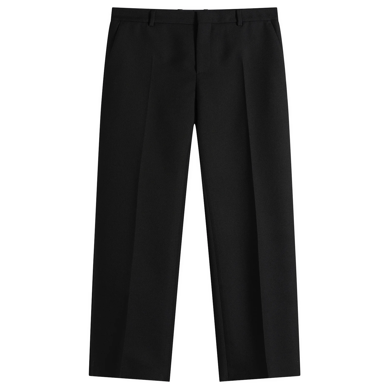 Balenciaga Wool Gabardine Tailored Trousers