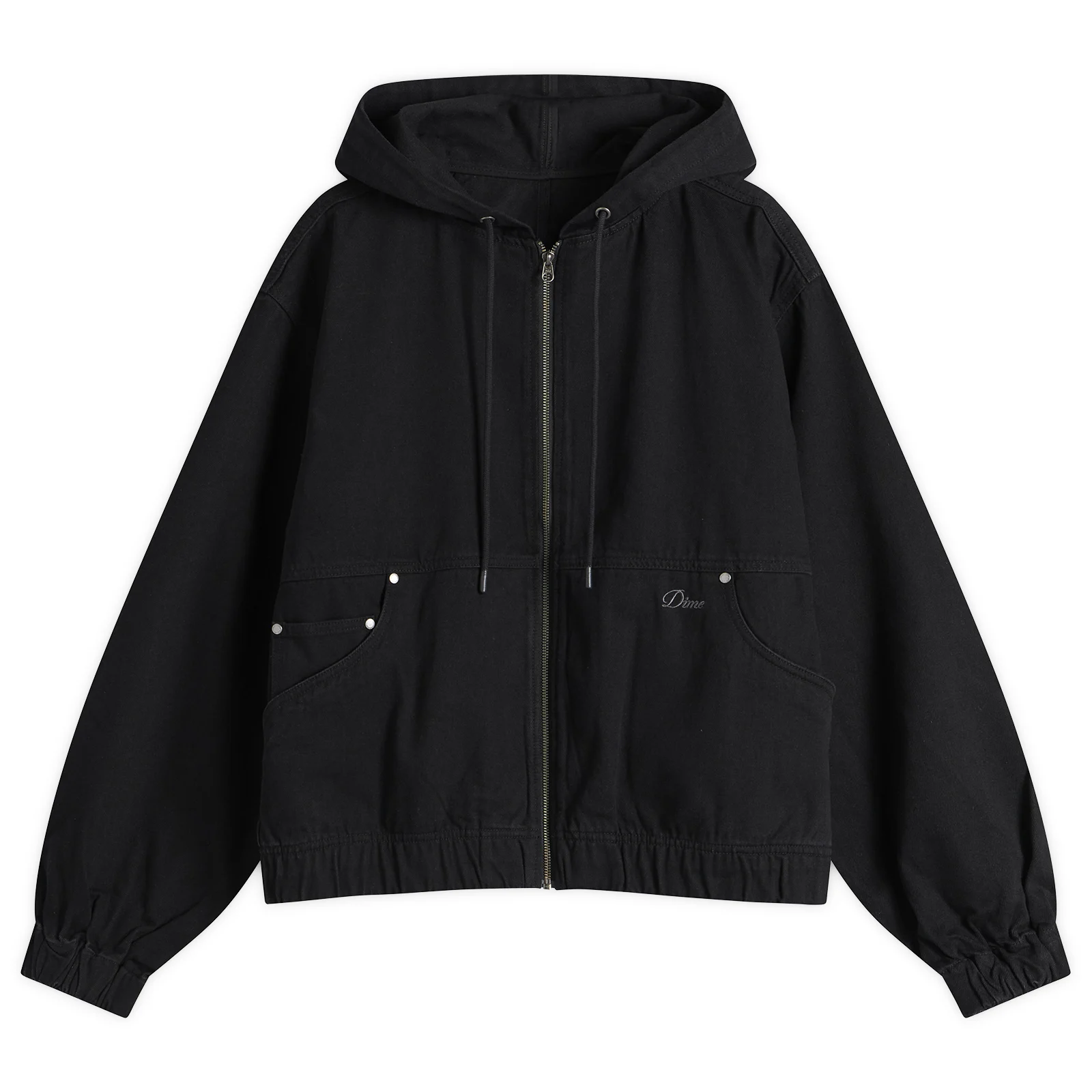 Dime Hooded Denim Jacket