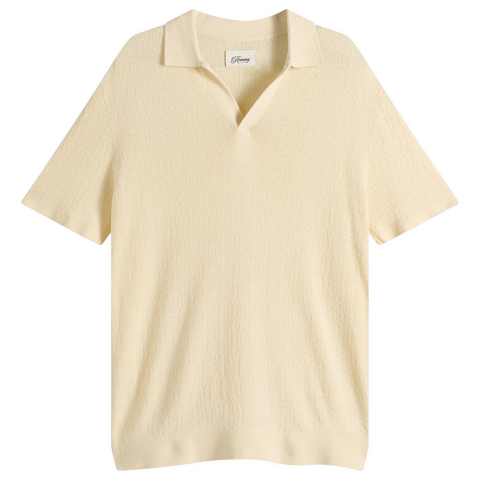 END. x Ronning Textured Polo Shirt