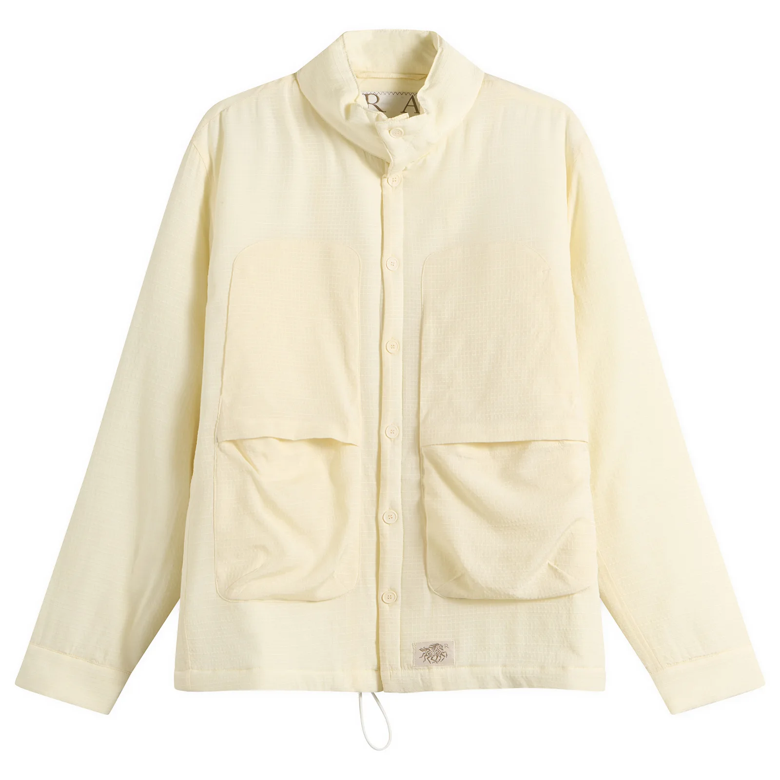 Ranra Epitome Wool Silk Padded Overshirt