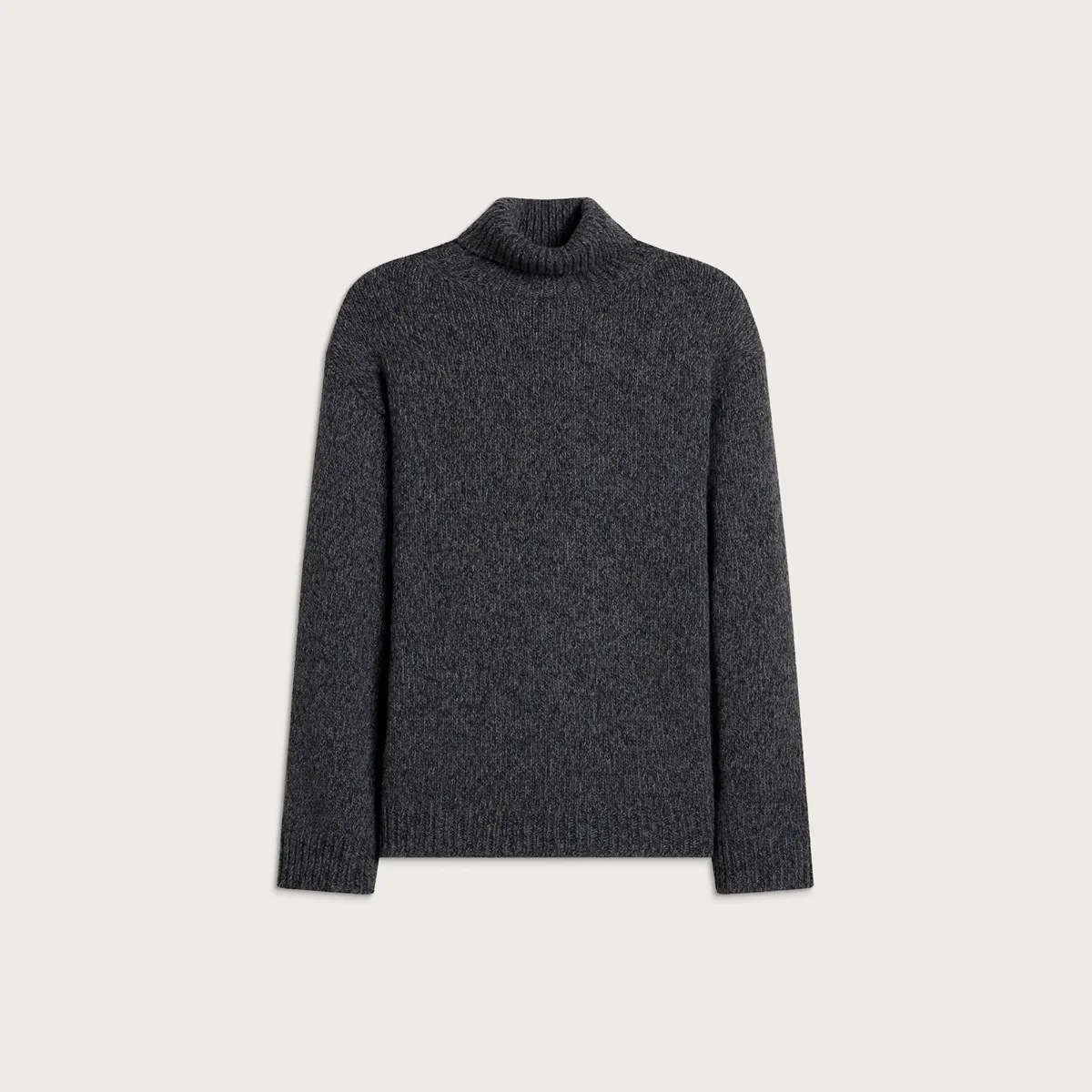 Our Legacy Slub Twisted Wool Popover Turtleneck