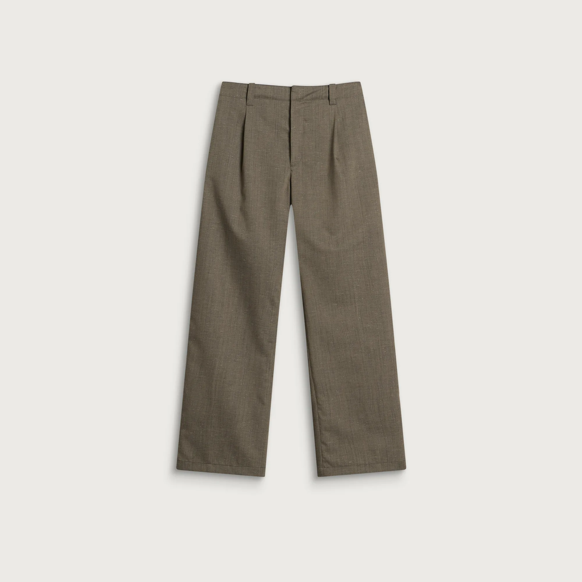 Our Legacy Clay Flowy Fleck Wool Still Chino