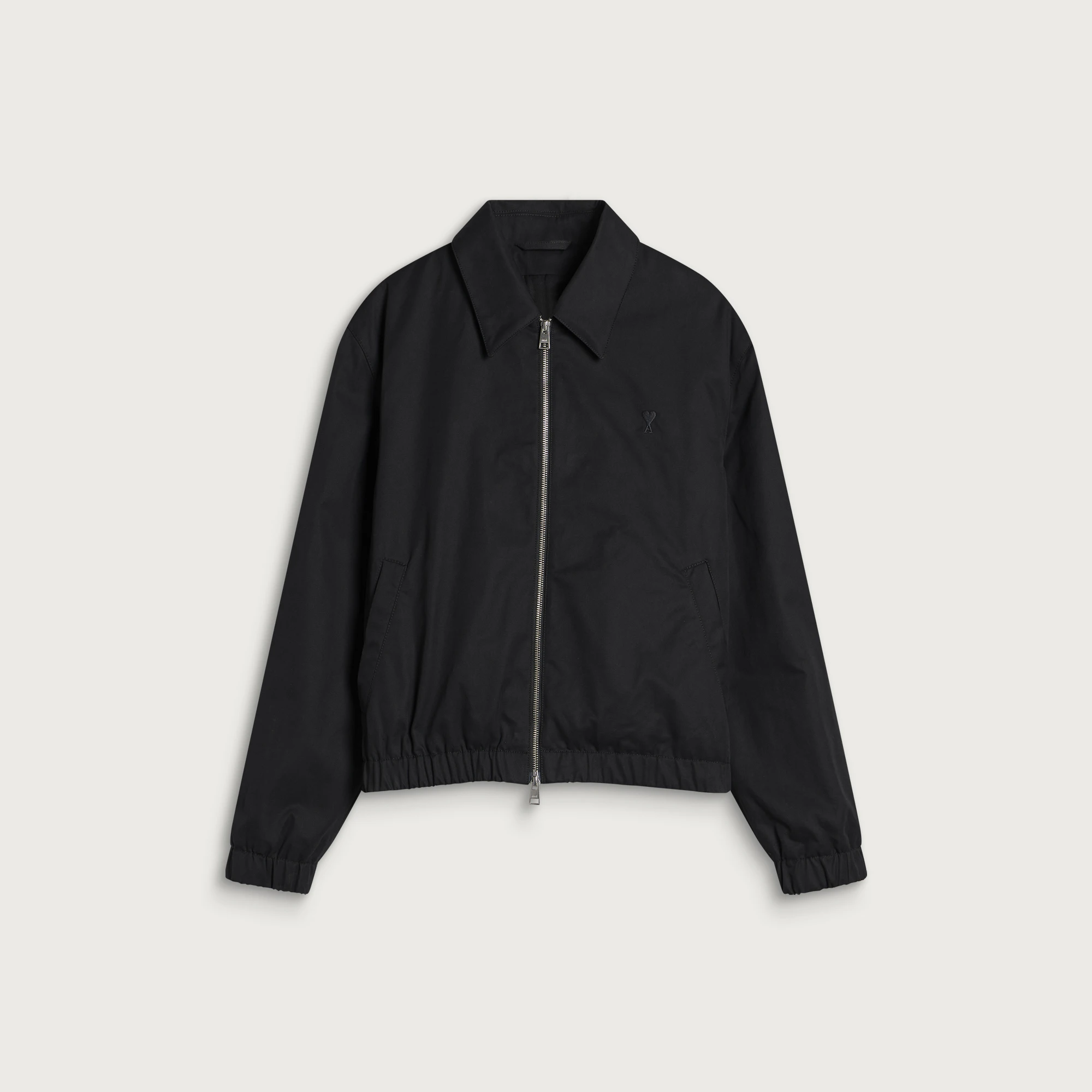 AMI Paris Cotton ADC Padded Zipped Jacket