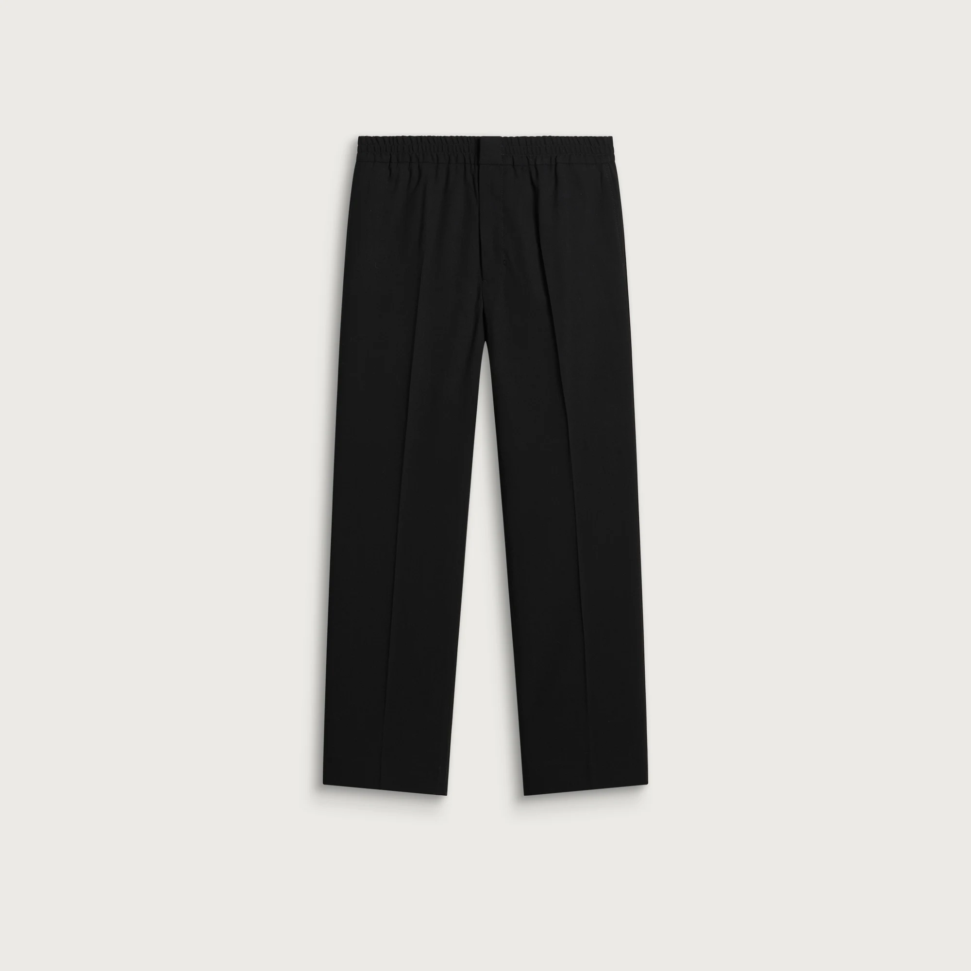 AMI Paris Wool Elasticated Trousers