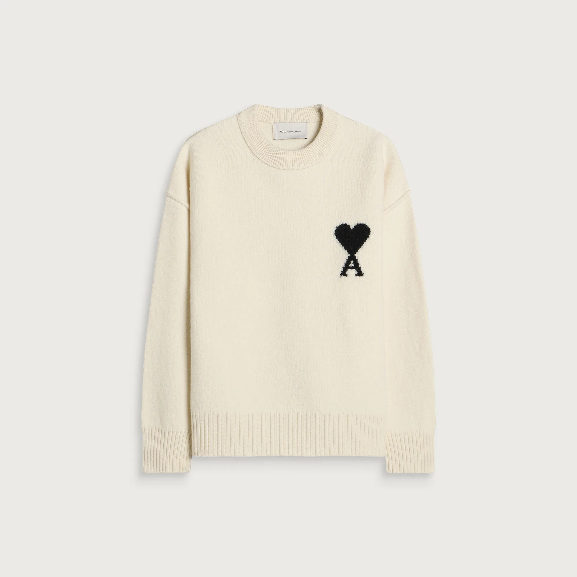 AMI Paris Crewneck Contrasted ADC Jumper