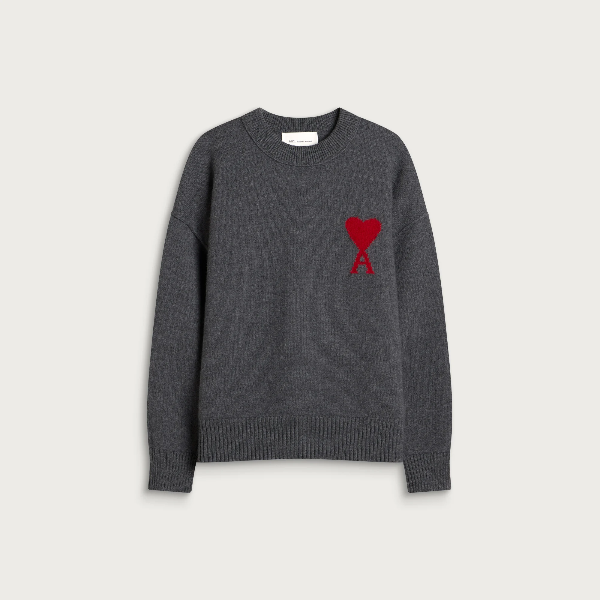AMI Paris Crewneck Contrasted ADC Jumper
