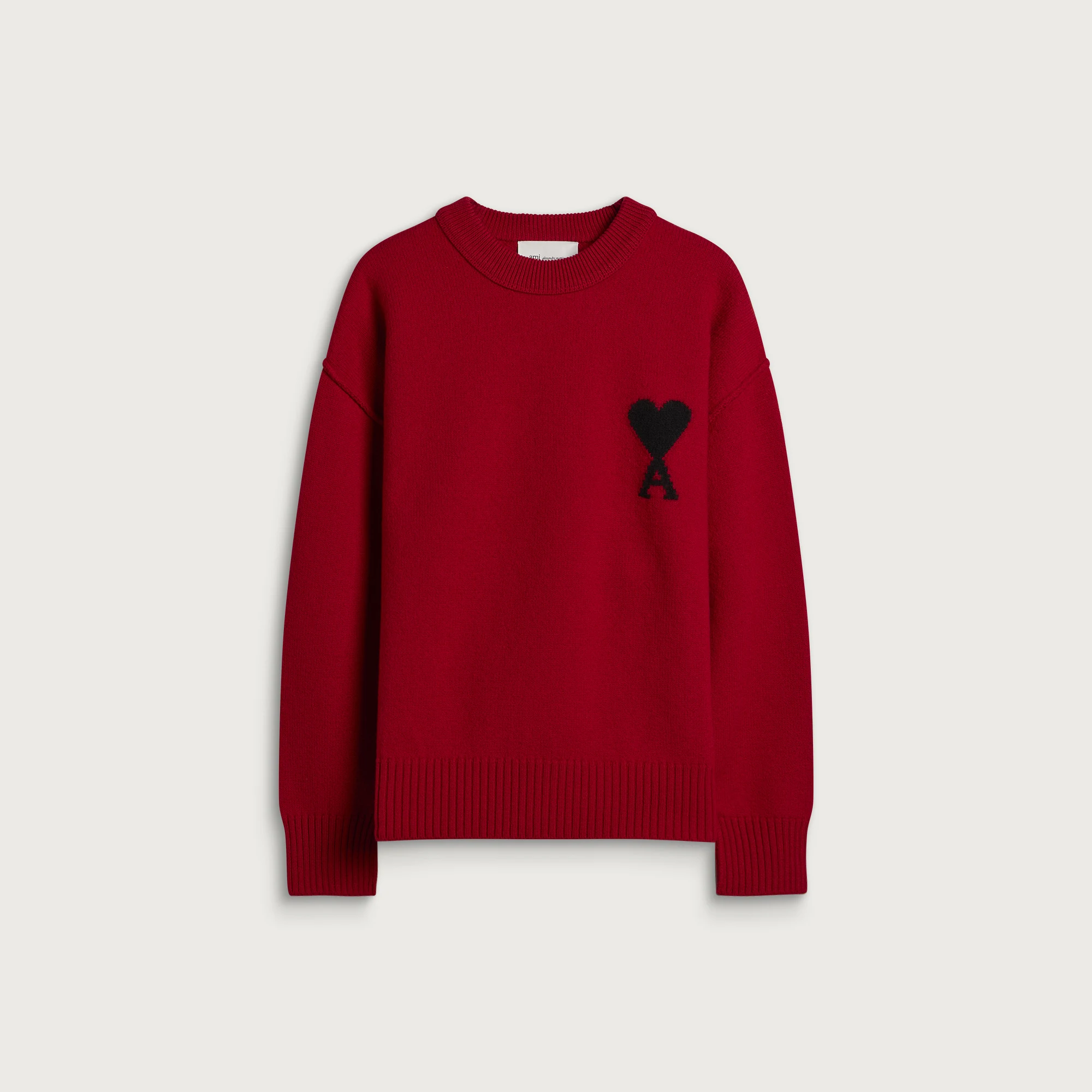 AMI Paris Crewneck Contrasted ADC Jumper