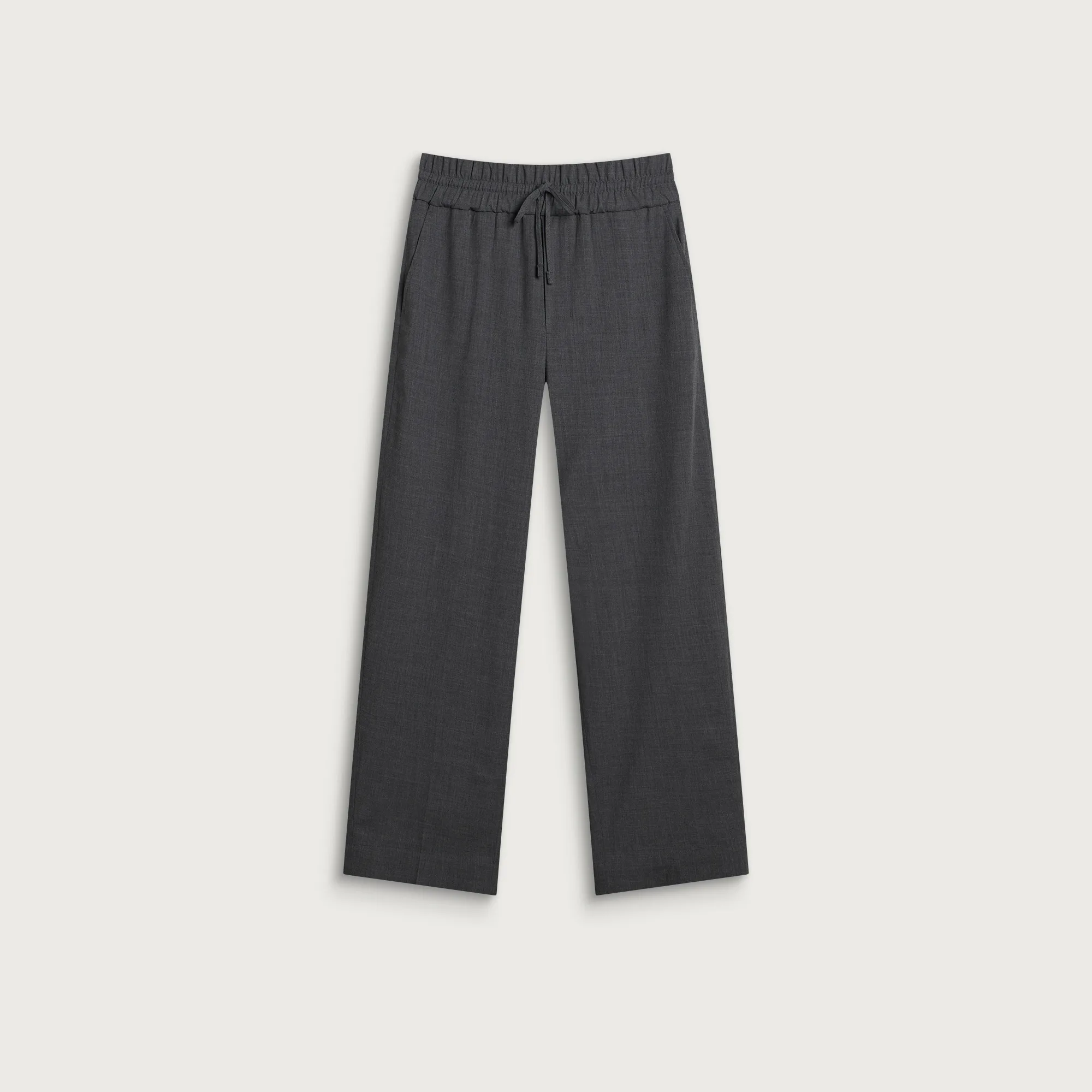 AMI Paris Wool Elasticated Trousers
