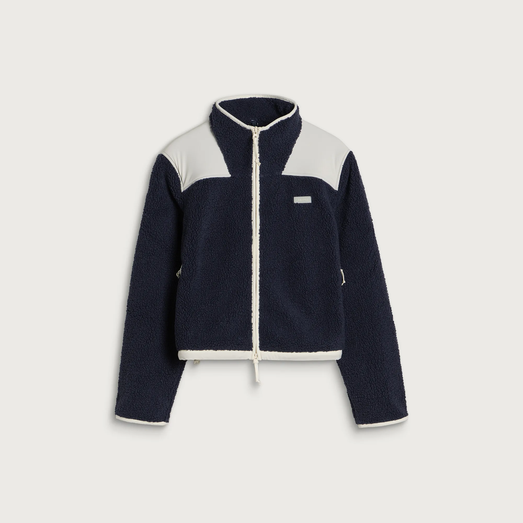 SKIMS Teddy Boxy Zip Up Jacket