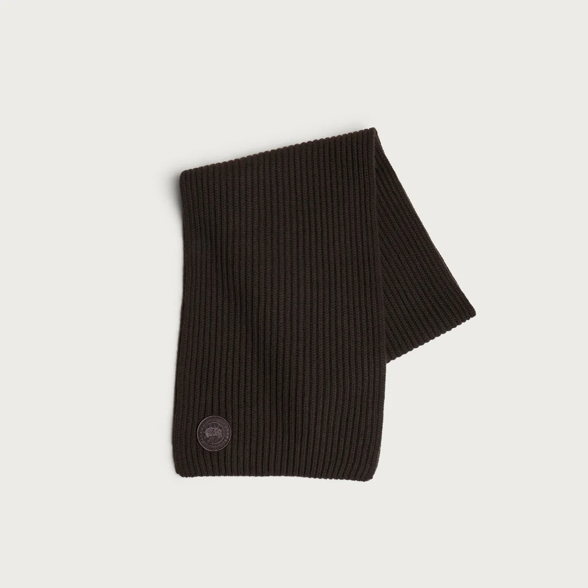 Canada Goose Cashmere Blend Rib Scarf