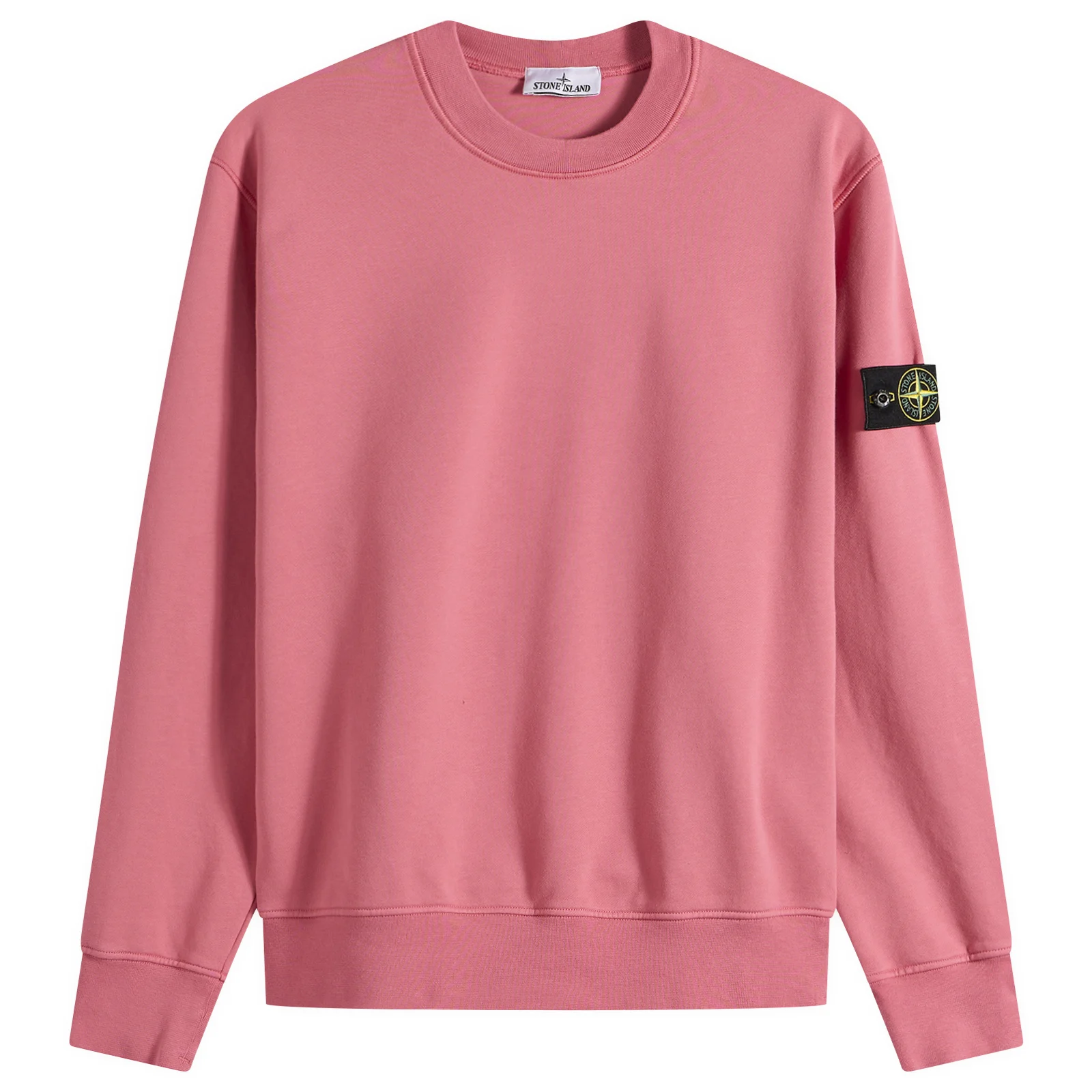Stone Island Organic Cotton Fleece Sweatshirt