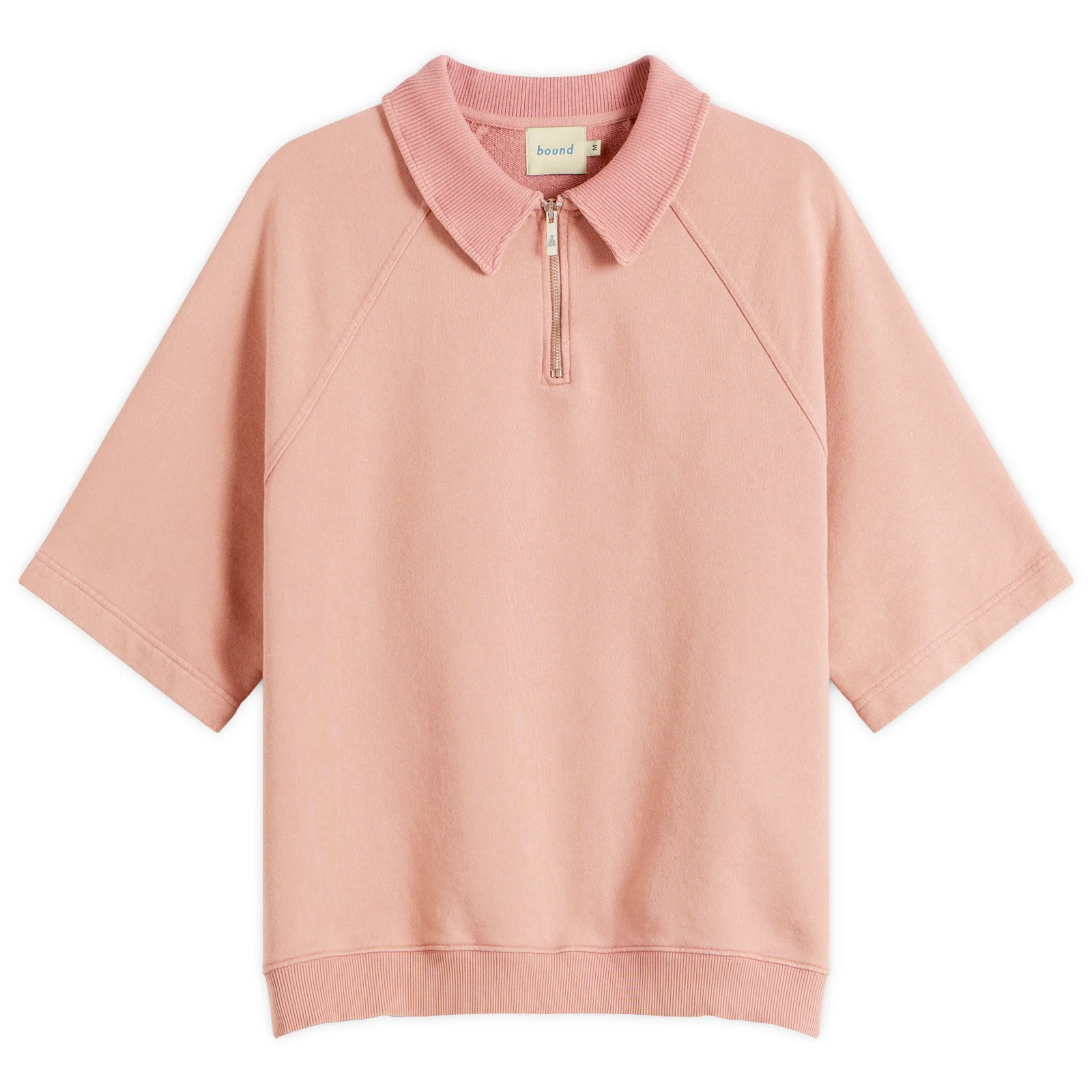 Bound Snow Wash Jersey Half Zip Polo